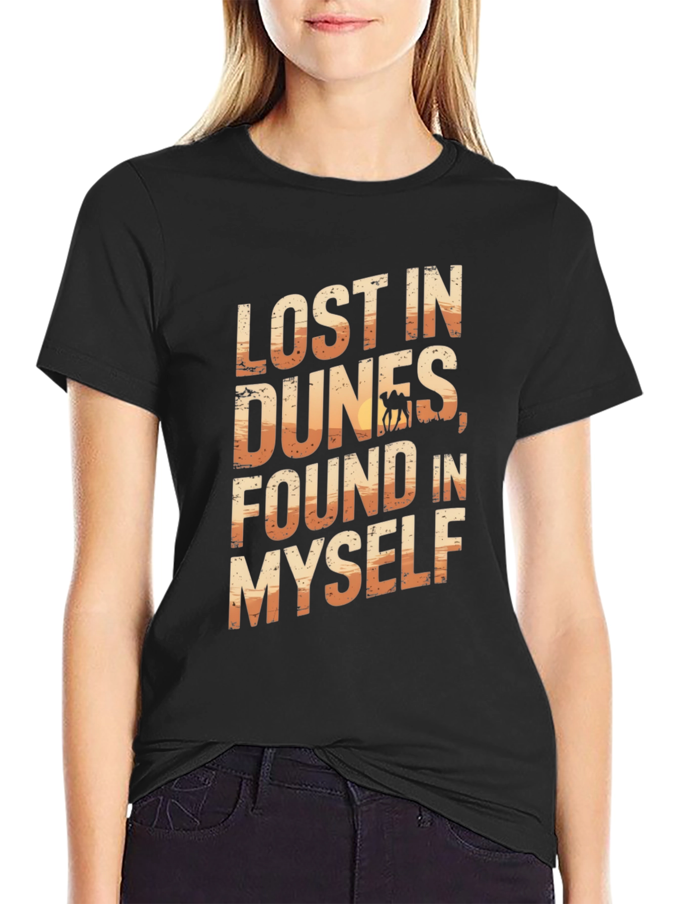 Lost in Dunes T-Shirt: Find Yourself in Style!