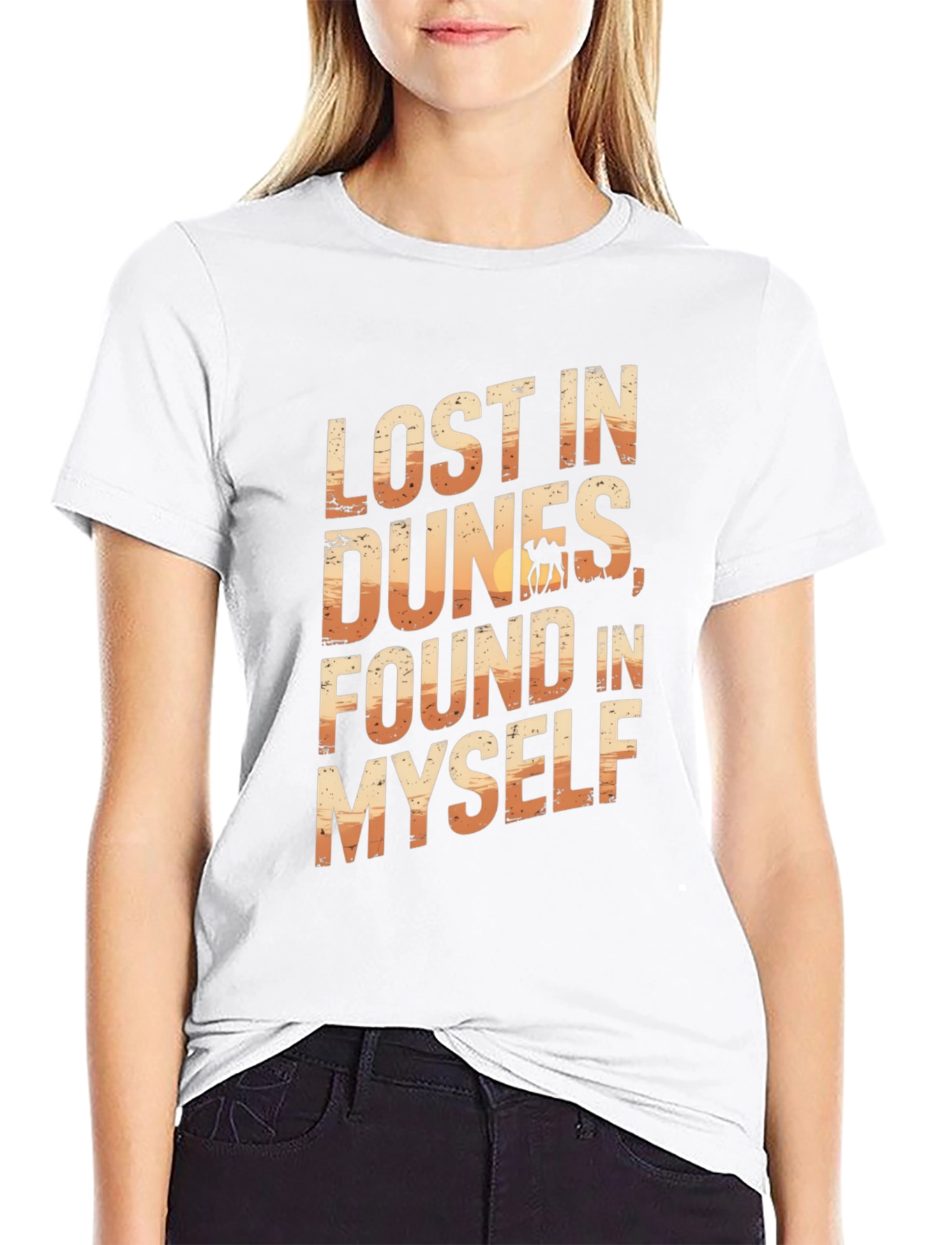 Lost in Dunes T-Shirt: Find Yourself in Style!