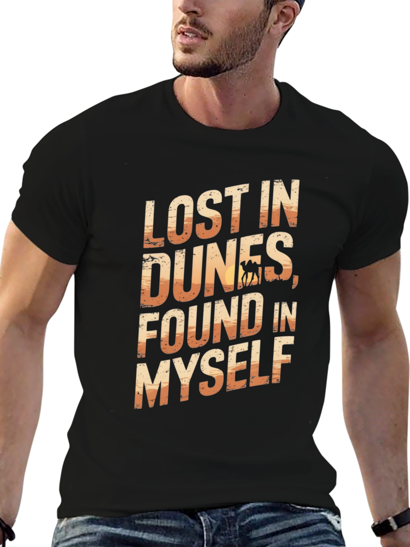 Lost in Dunes T-Shirt: Find Yourself in Style!
