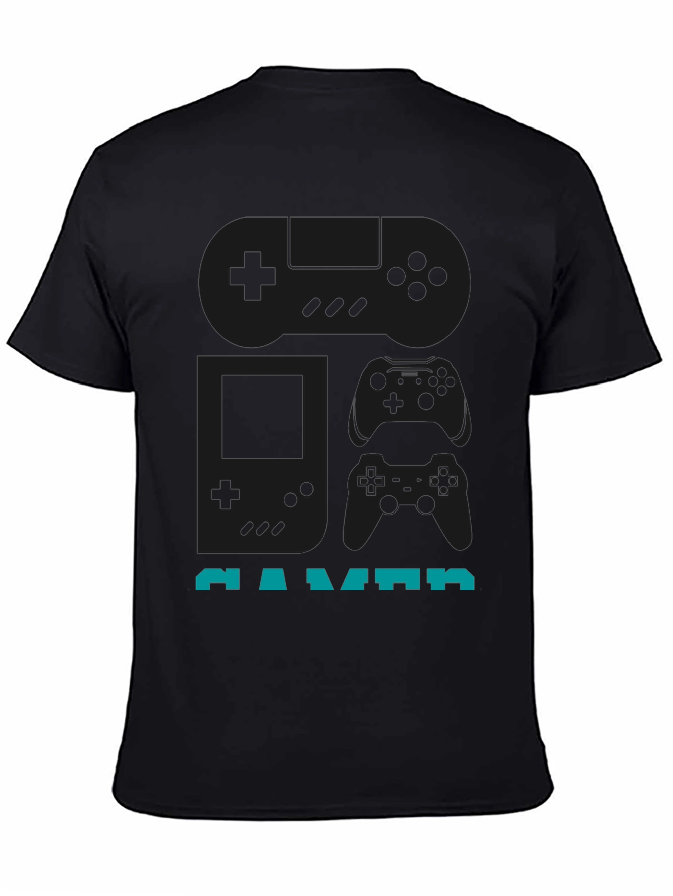 Gamer T-Shirt: Retro Controller Design