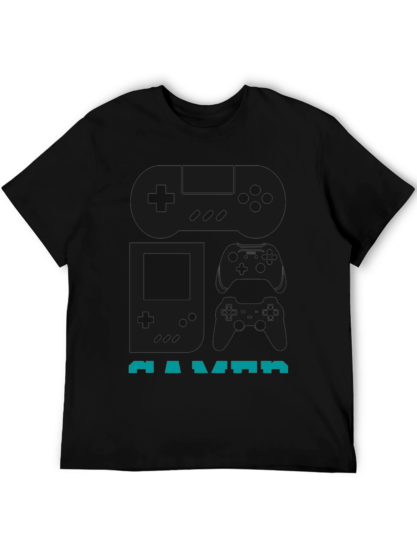 Gamer T-Shirt: Retro Controller Design
