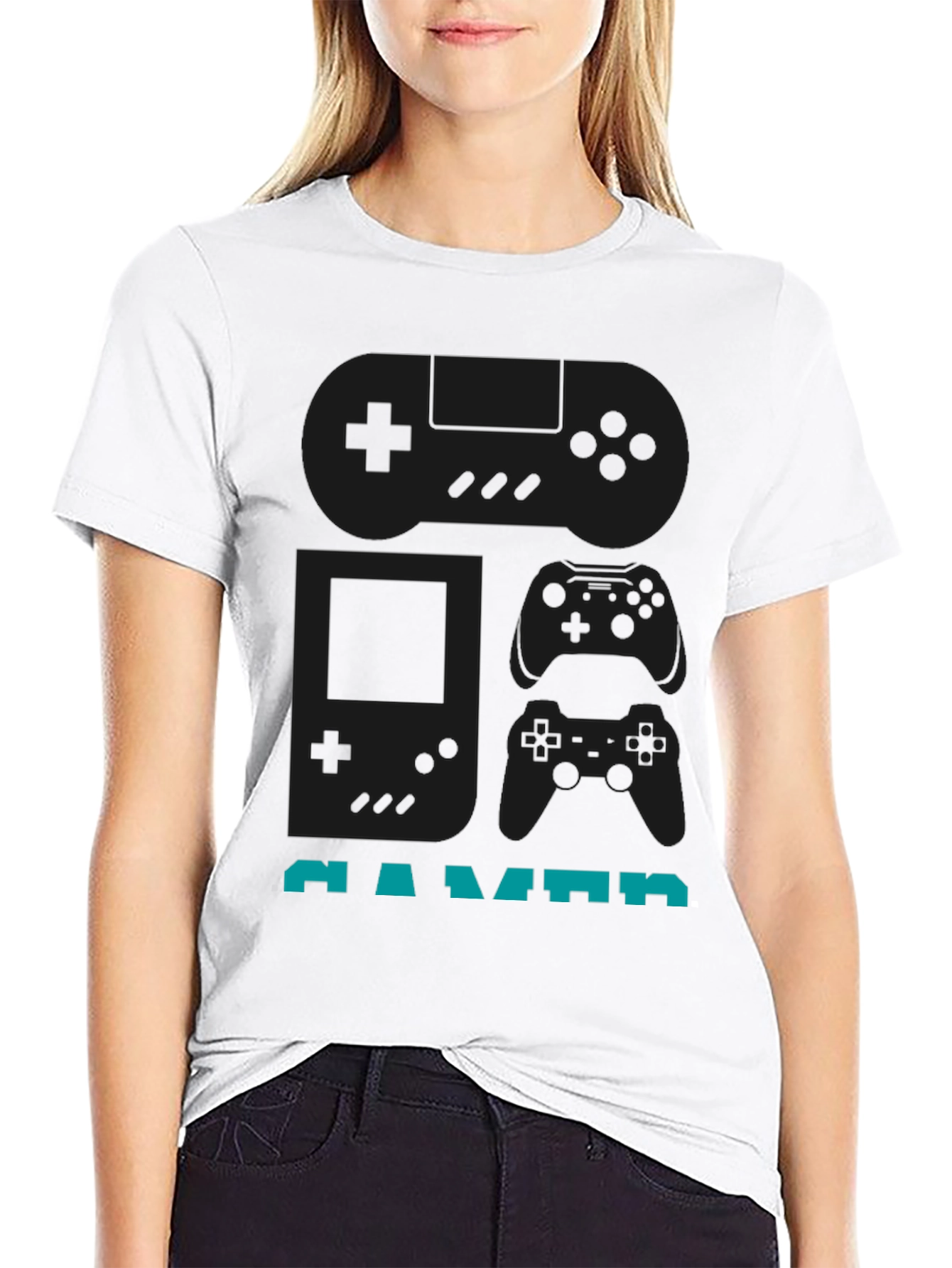 Gamer T-Shirt: Retro Controller Design