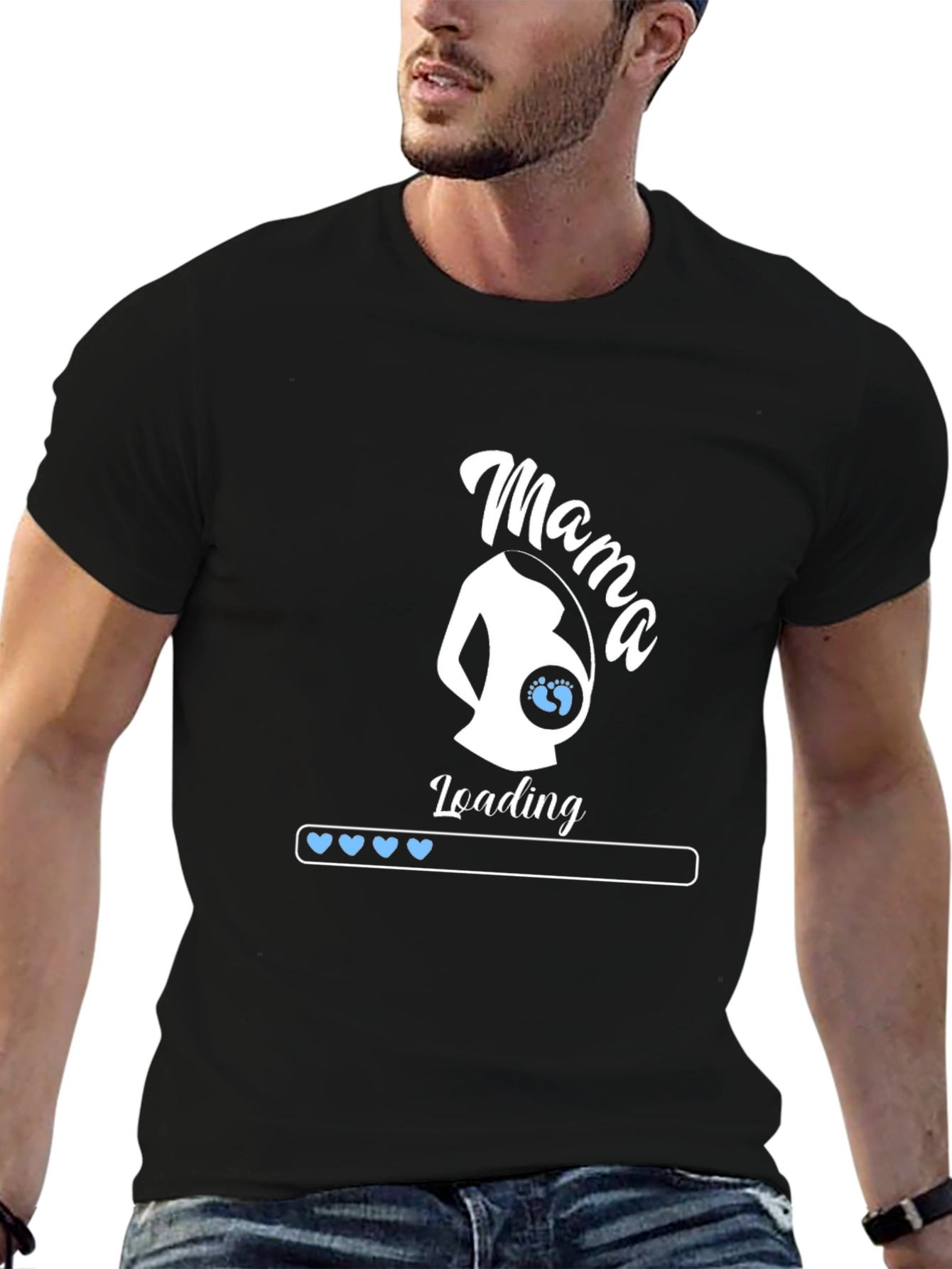 Mama Loading T-Shirt - Pregnancy Announcement