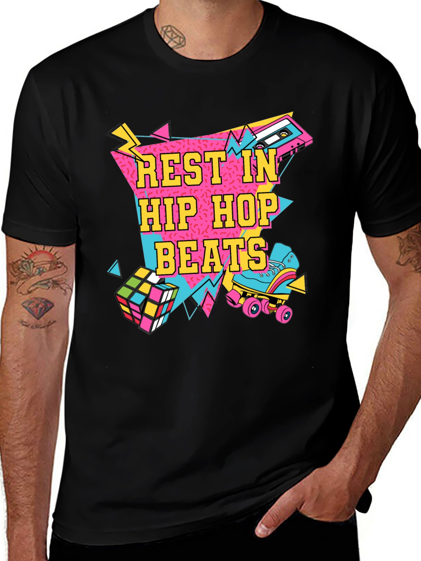 Rest In Hip Hop Beats Graphic T-Shirt