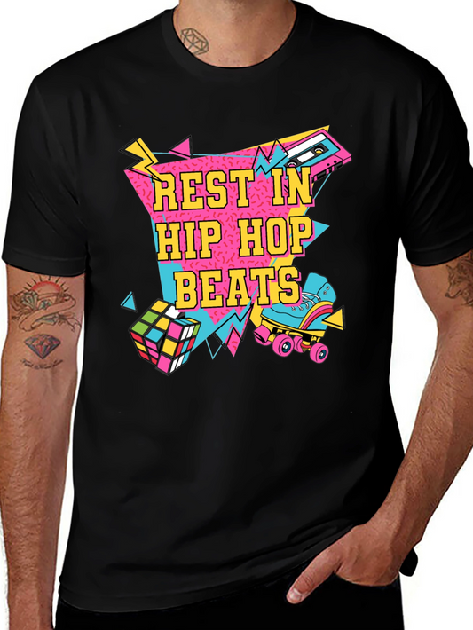 Rest In Hip Hop Beats Graphic T-Shirt