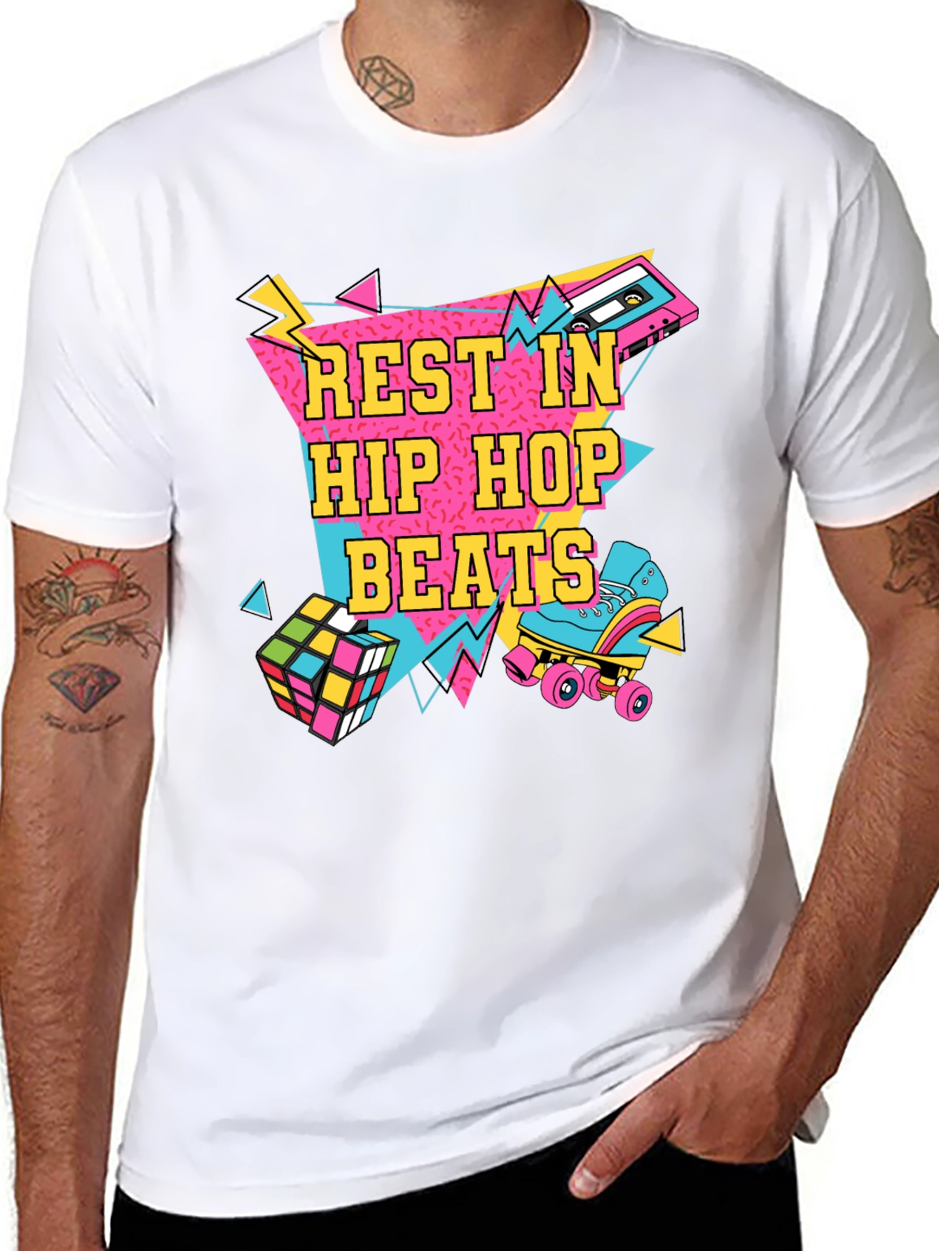 Rest In Hip Hop Beats Graphic T-Shirt