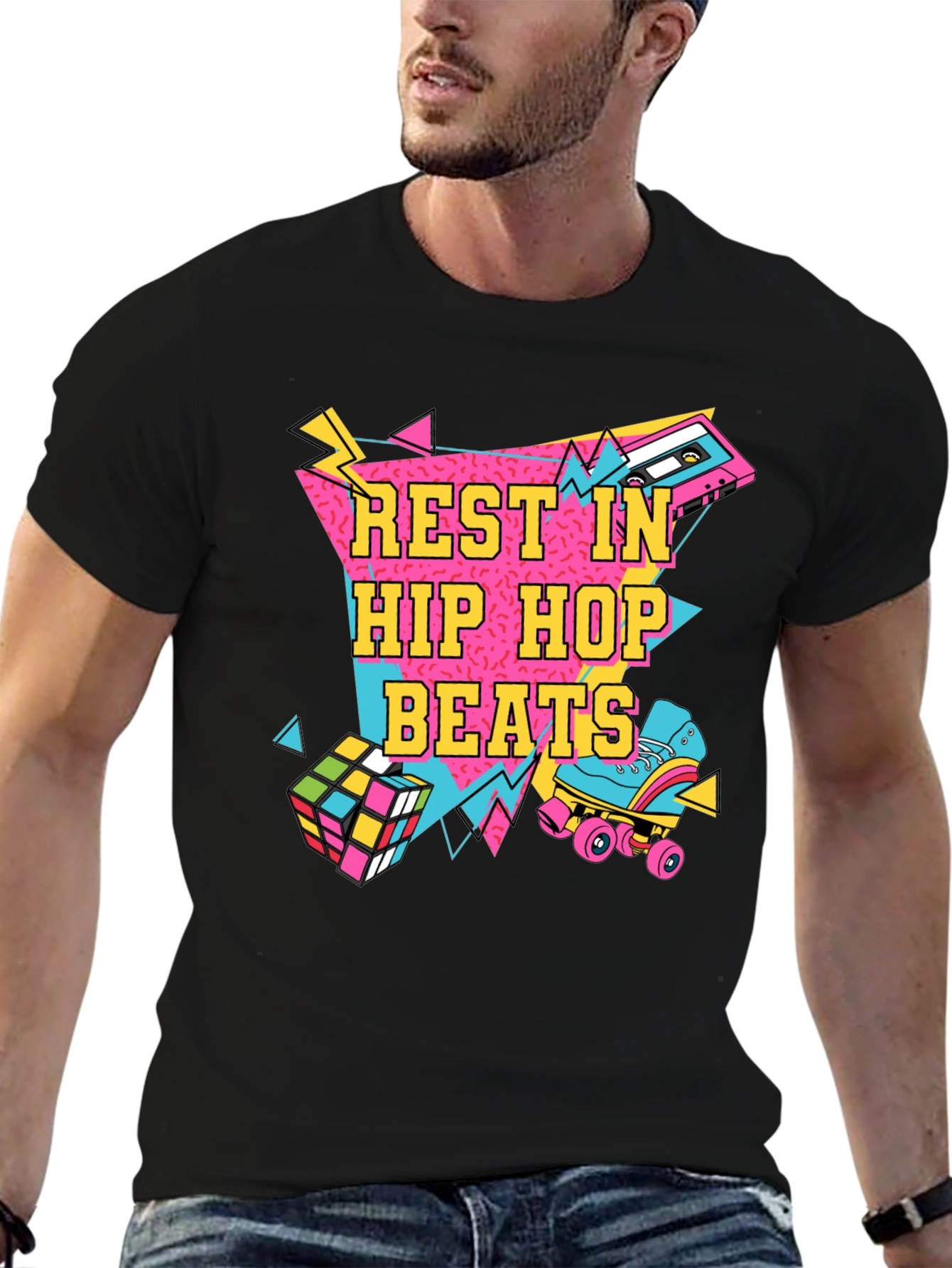 Rest In Hip Hop Beats Graphic T-Shirt