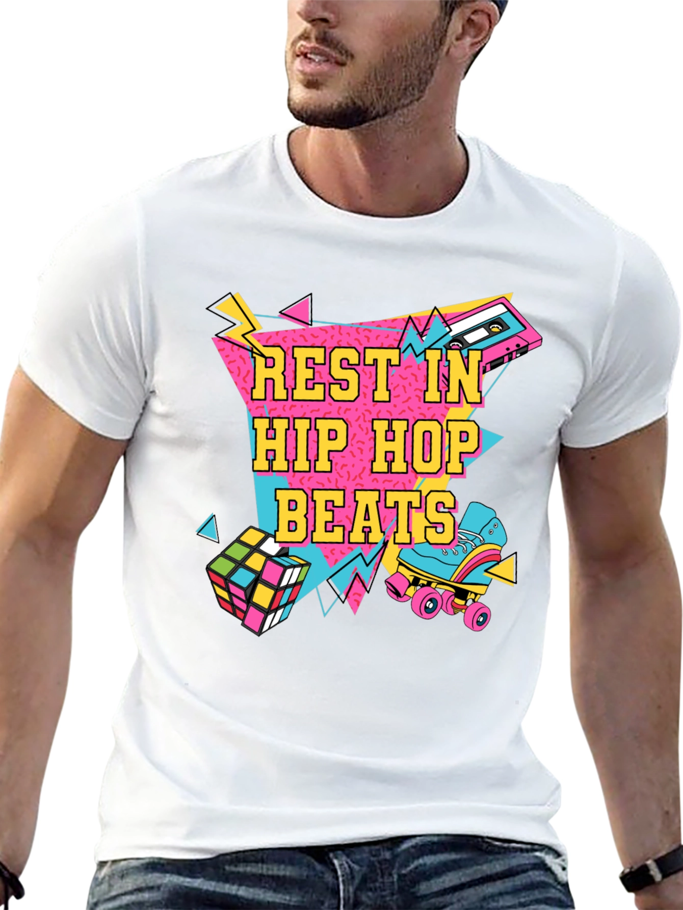 Rest In Hip Hop Beats Graphic T-Shirt