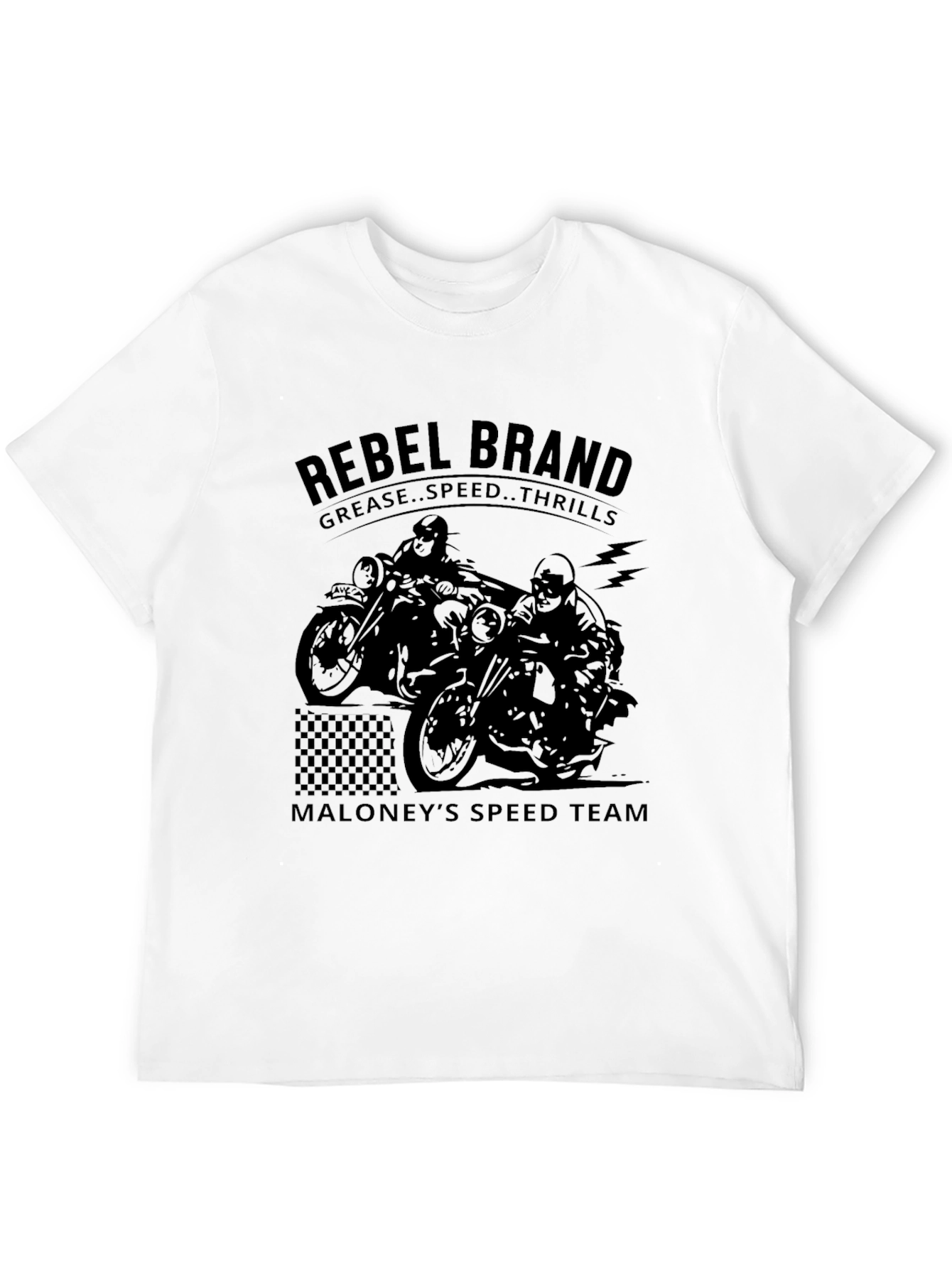 Rebel Brand Motorbike Graphic Tee
