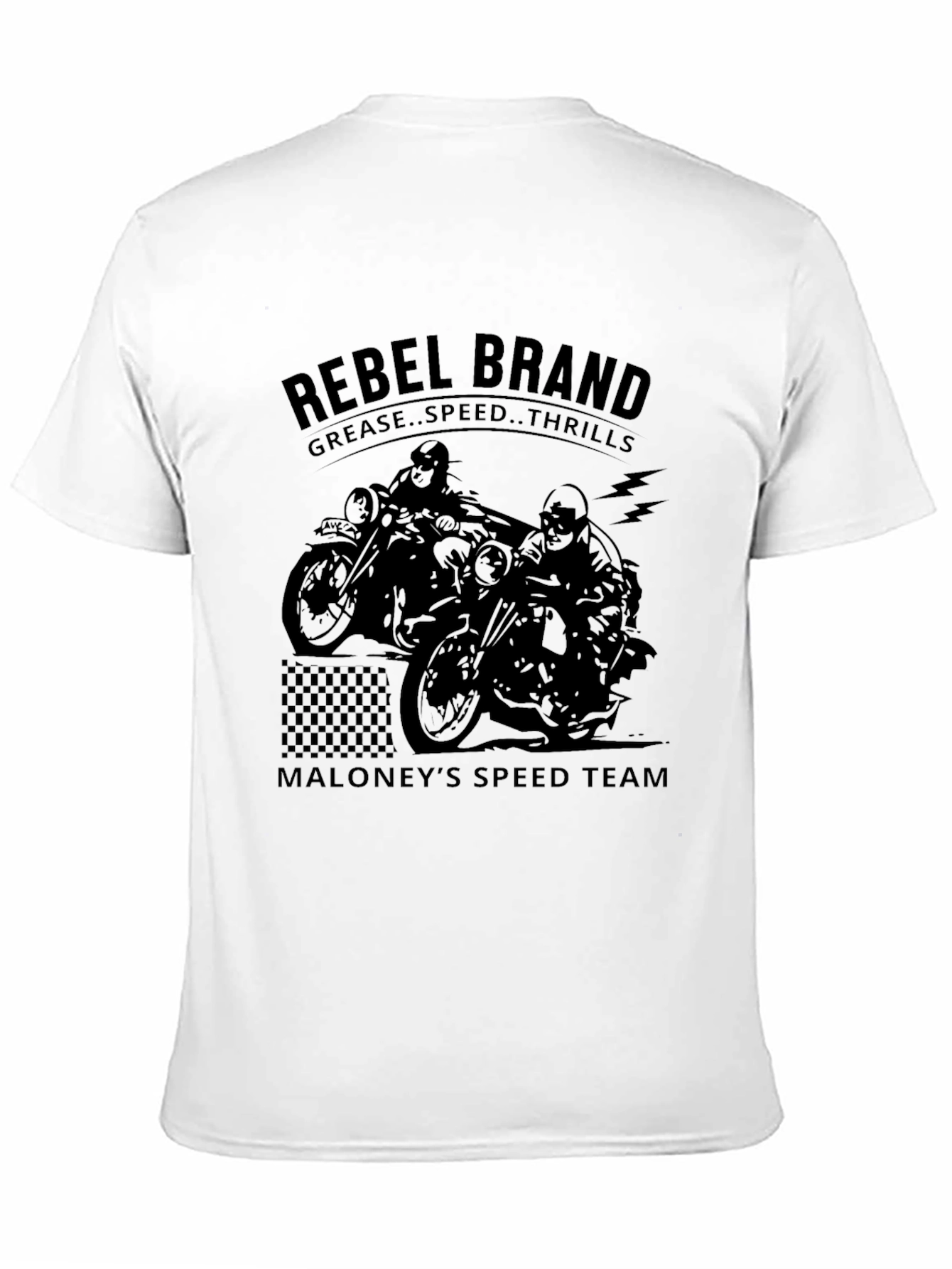 Rebel Brand Motorbike Graphic Tee