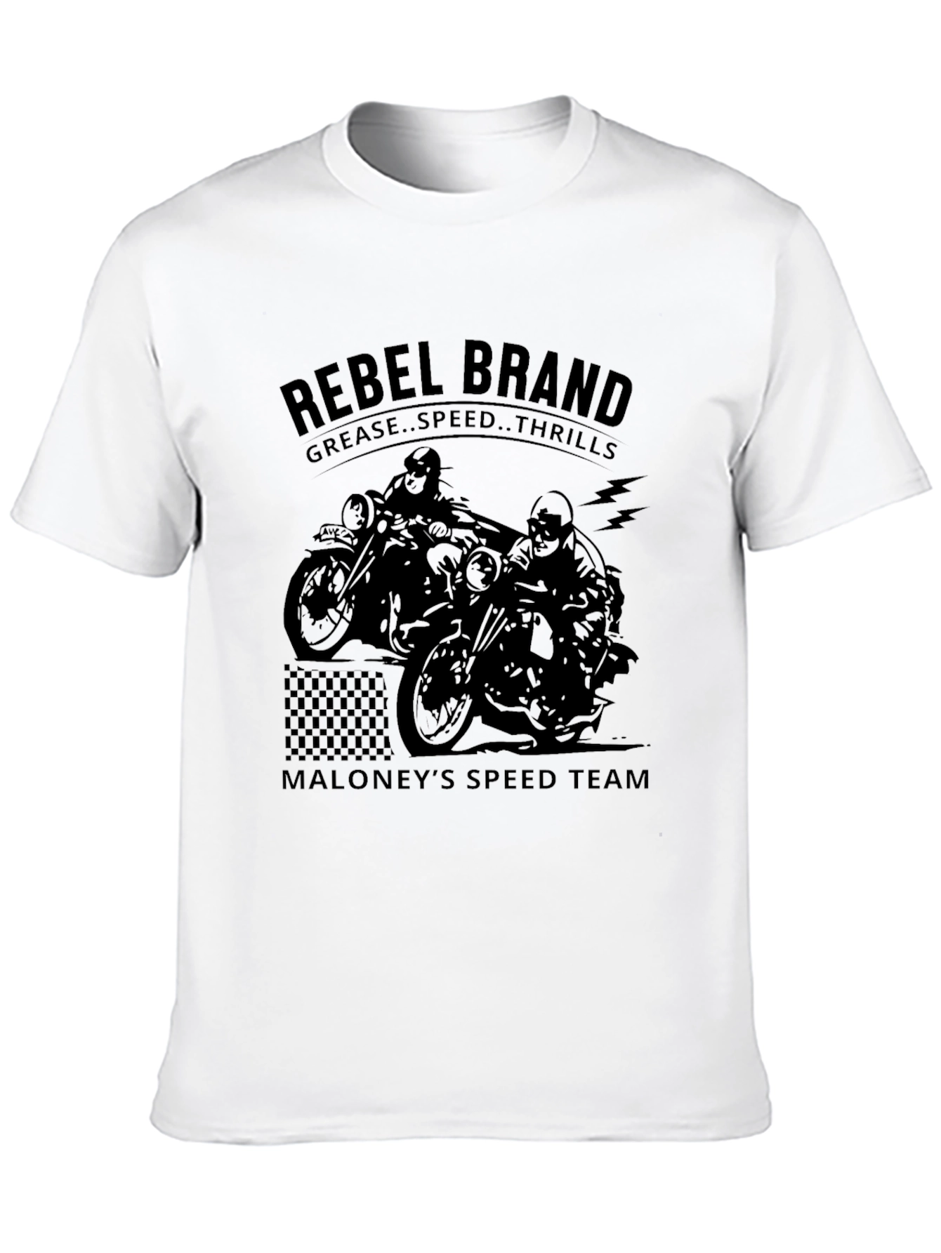 Rebel Brand Motorbike Graphic Tee