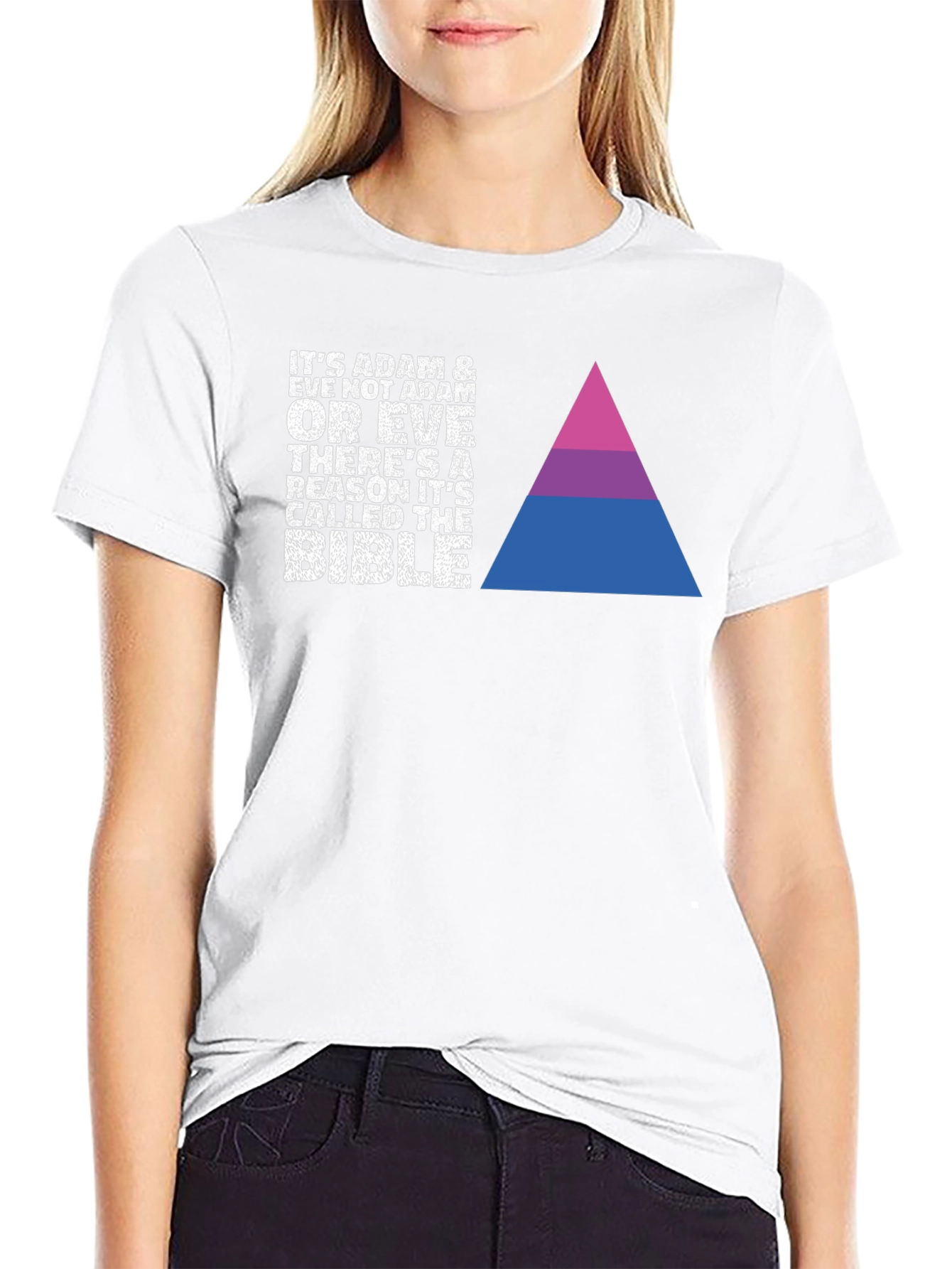 Adam & Eve Graphic Tee - LGBTQ+ Pride Shirt