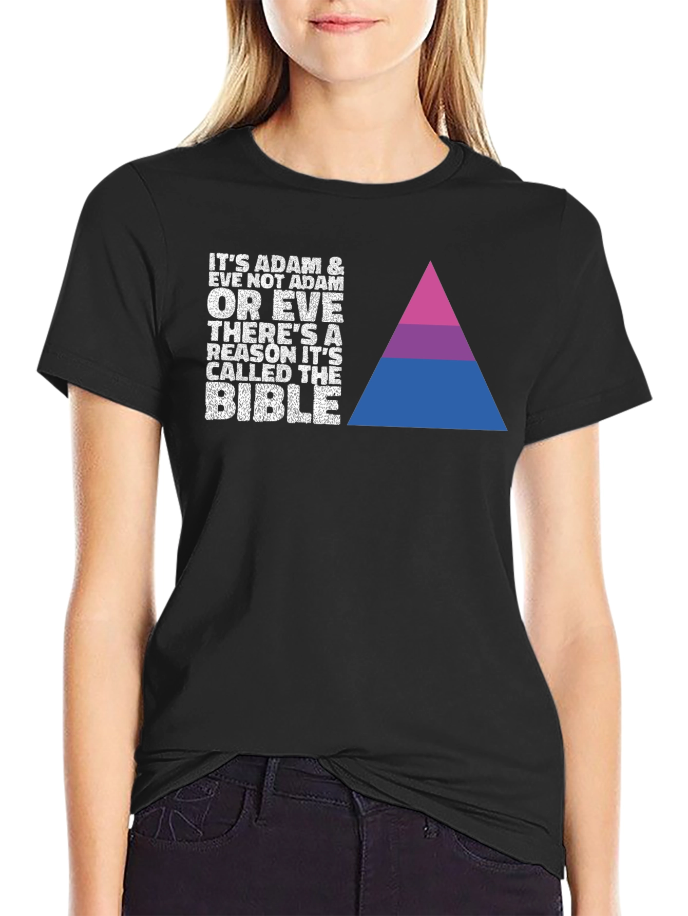 Adam & Eve Graphic Tee - LGBTQ+ Pride Shirt
