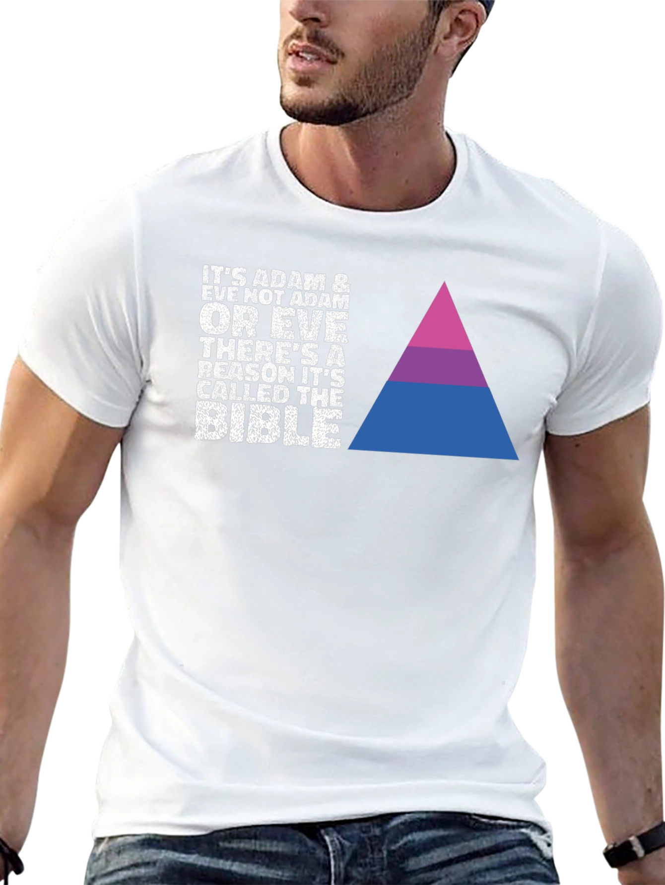 Adam & Eve Graphic Tee - LGBTQ+ Pride Shirt