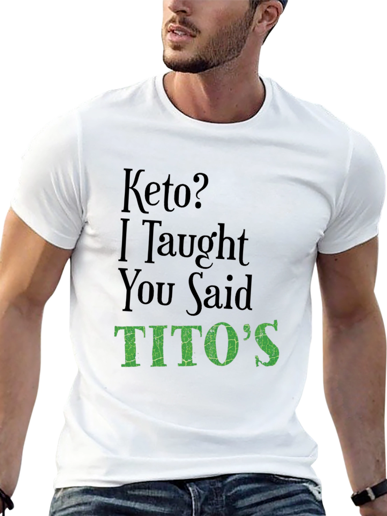 Keto Titos Funny Graphic T-Shirt