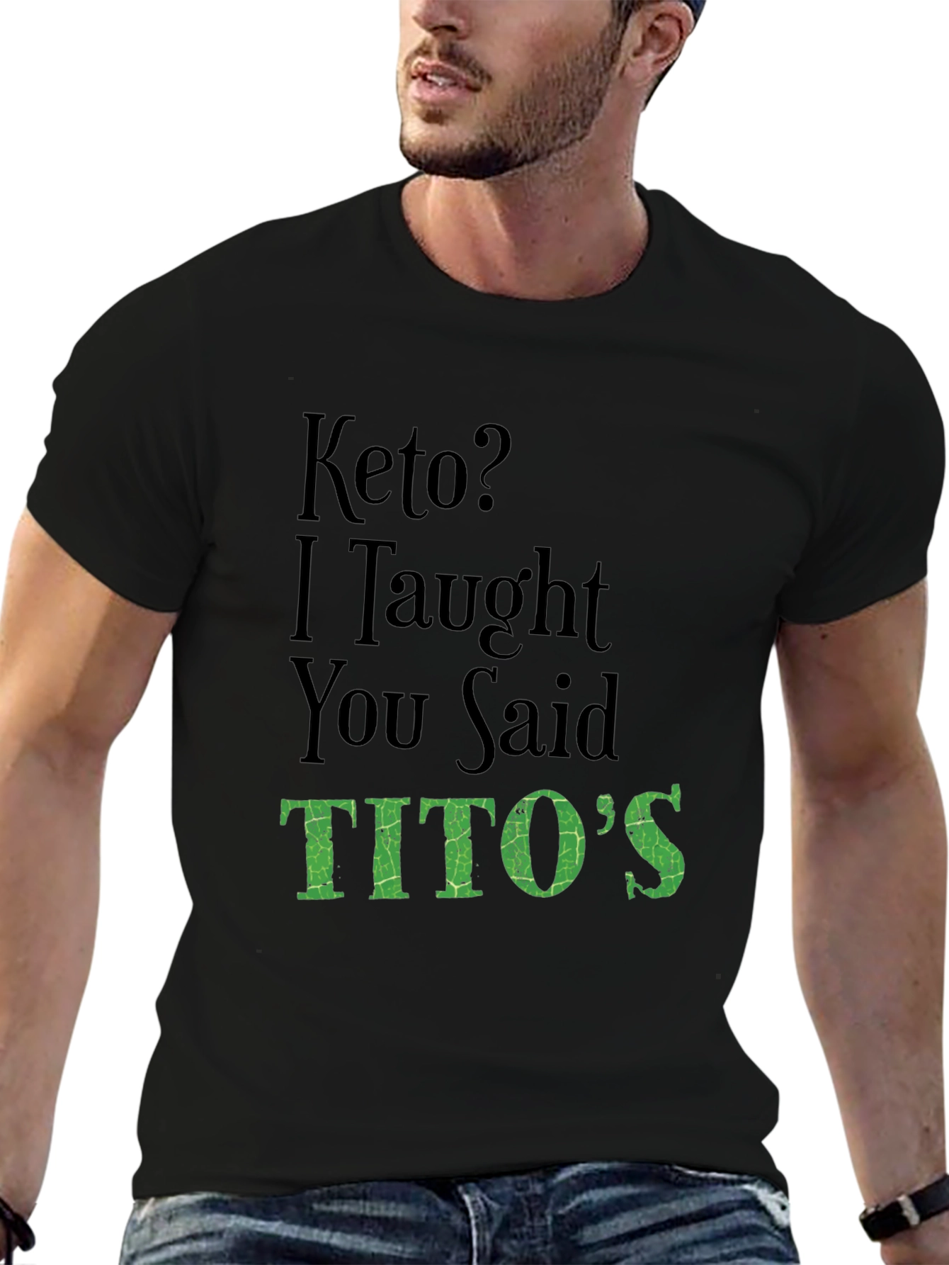 Keto Titos Funny Graphic T-Shirt