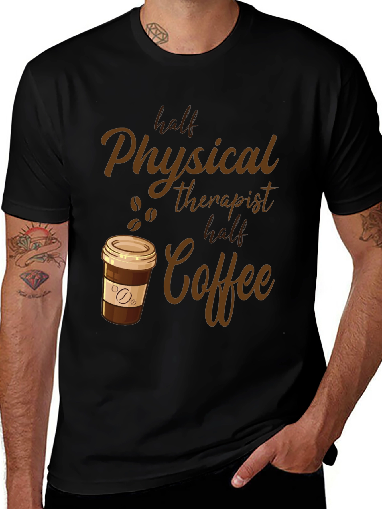 Physical Therapist Coffee Lover T-Shirt