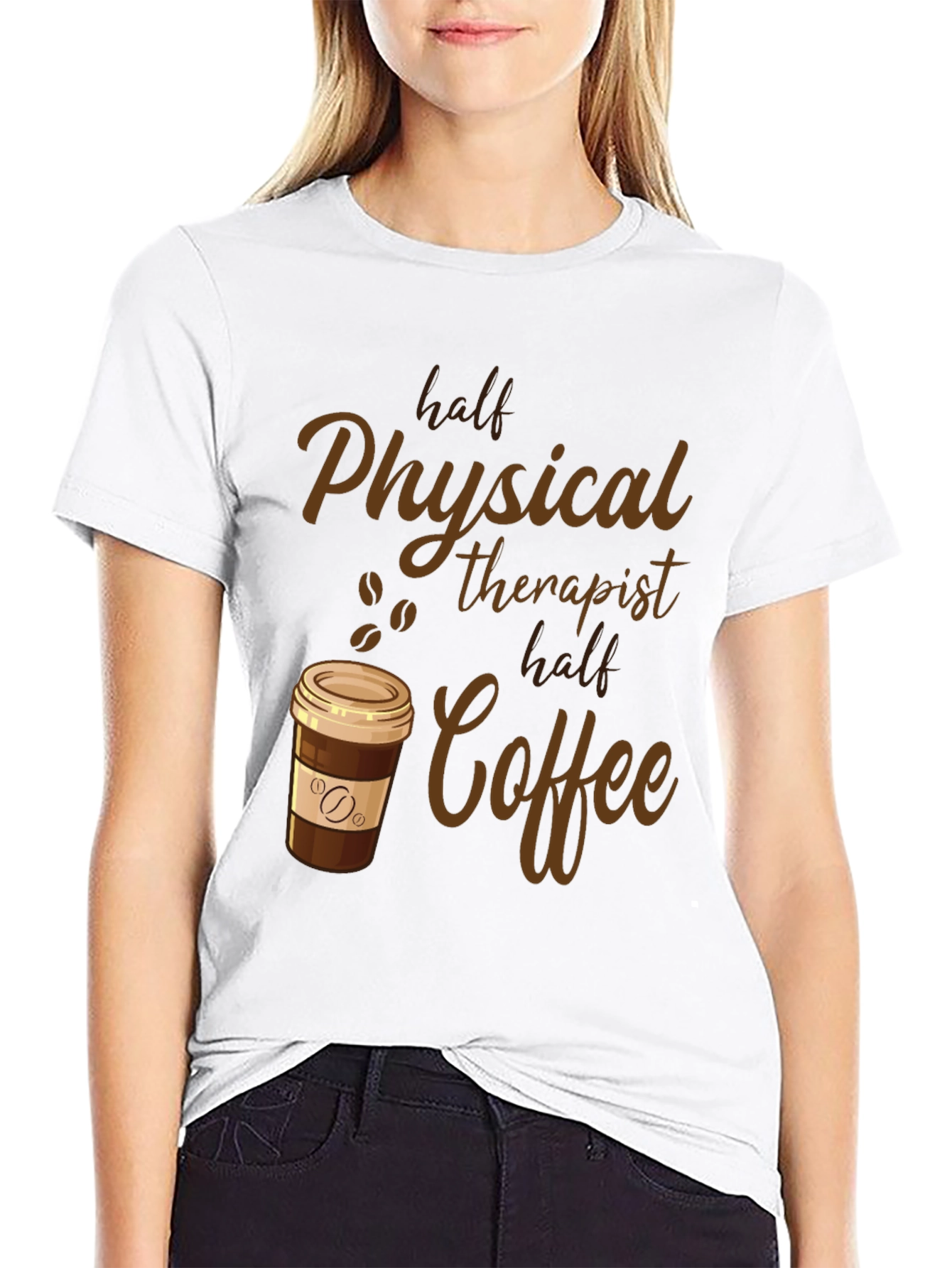 Physical Therapist Coffee Lover T-Shirt