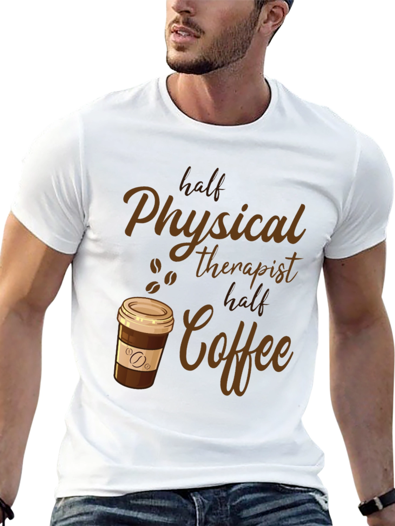 Physical Therapist Coffee Lover T-Shirt