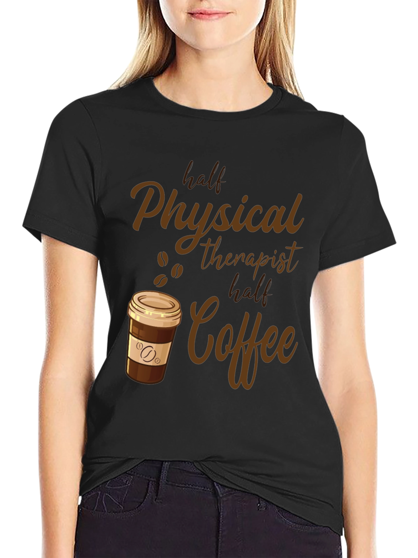 Physical Therapist Coffee Lover T-Shirt