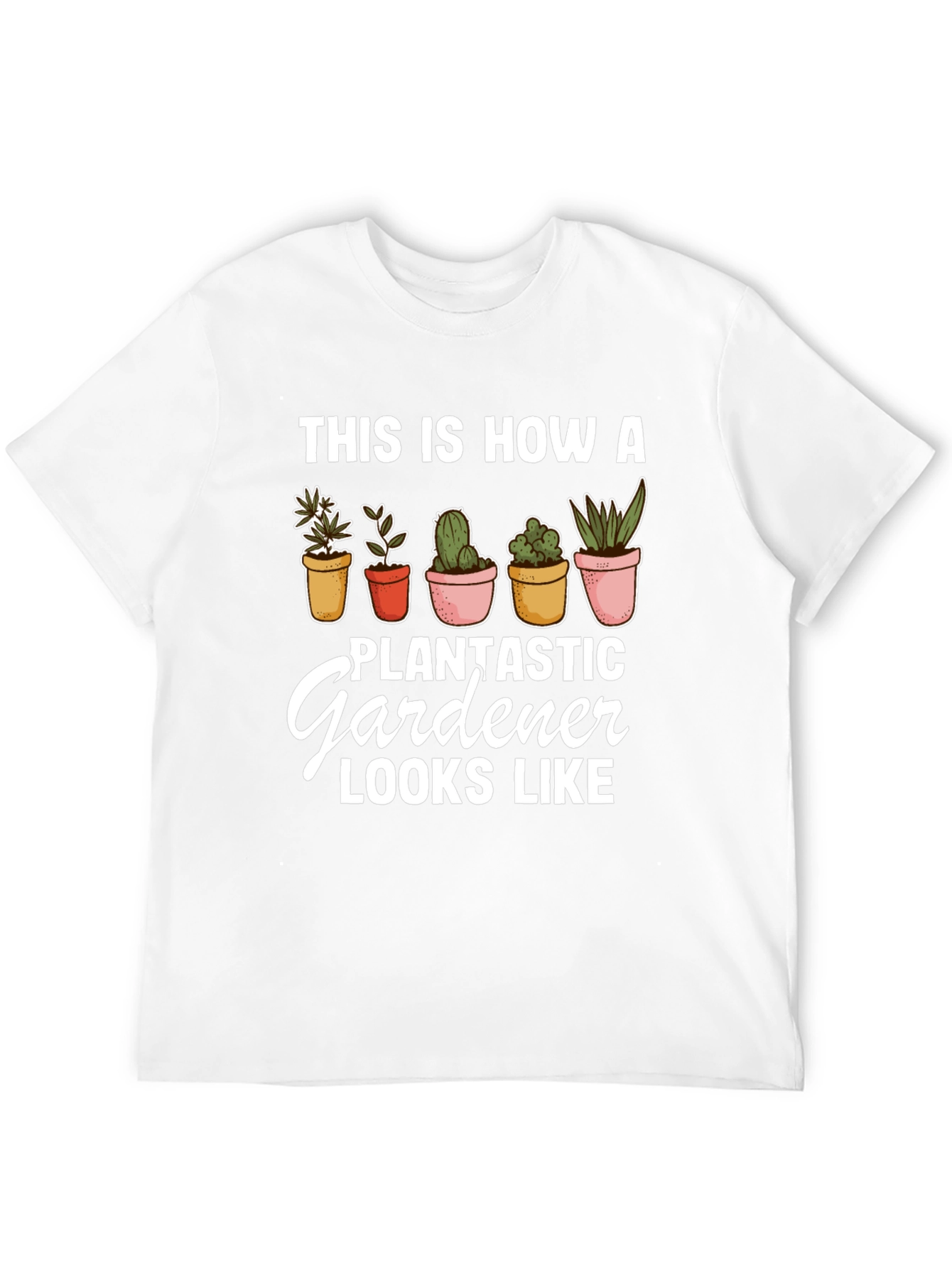 Plantastic Gardener T-Shirt - Black Graphic Tee