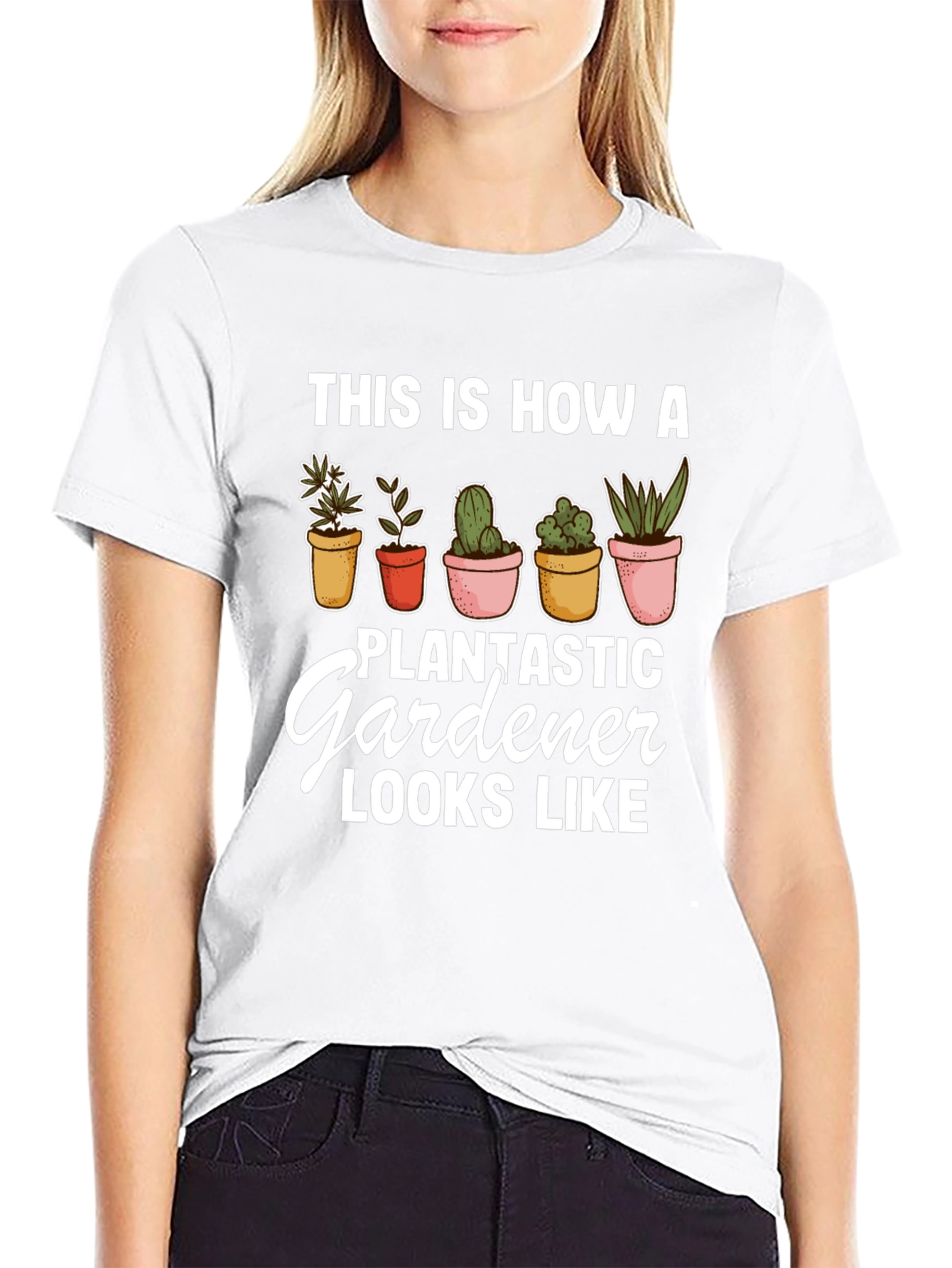 Plantastic Gardener T-Shirt - Black Graphic Tee