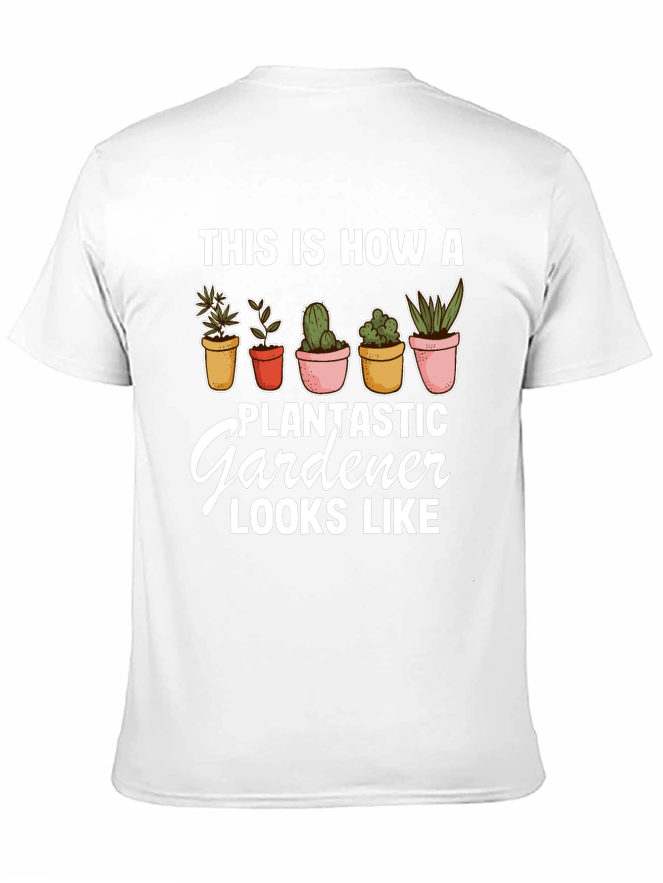 Plantastic Gardener T-Shirt - Black Graphic Tee