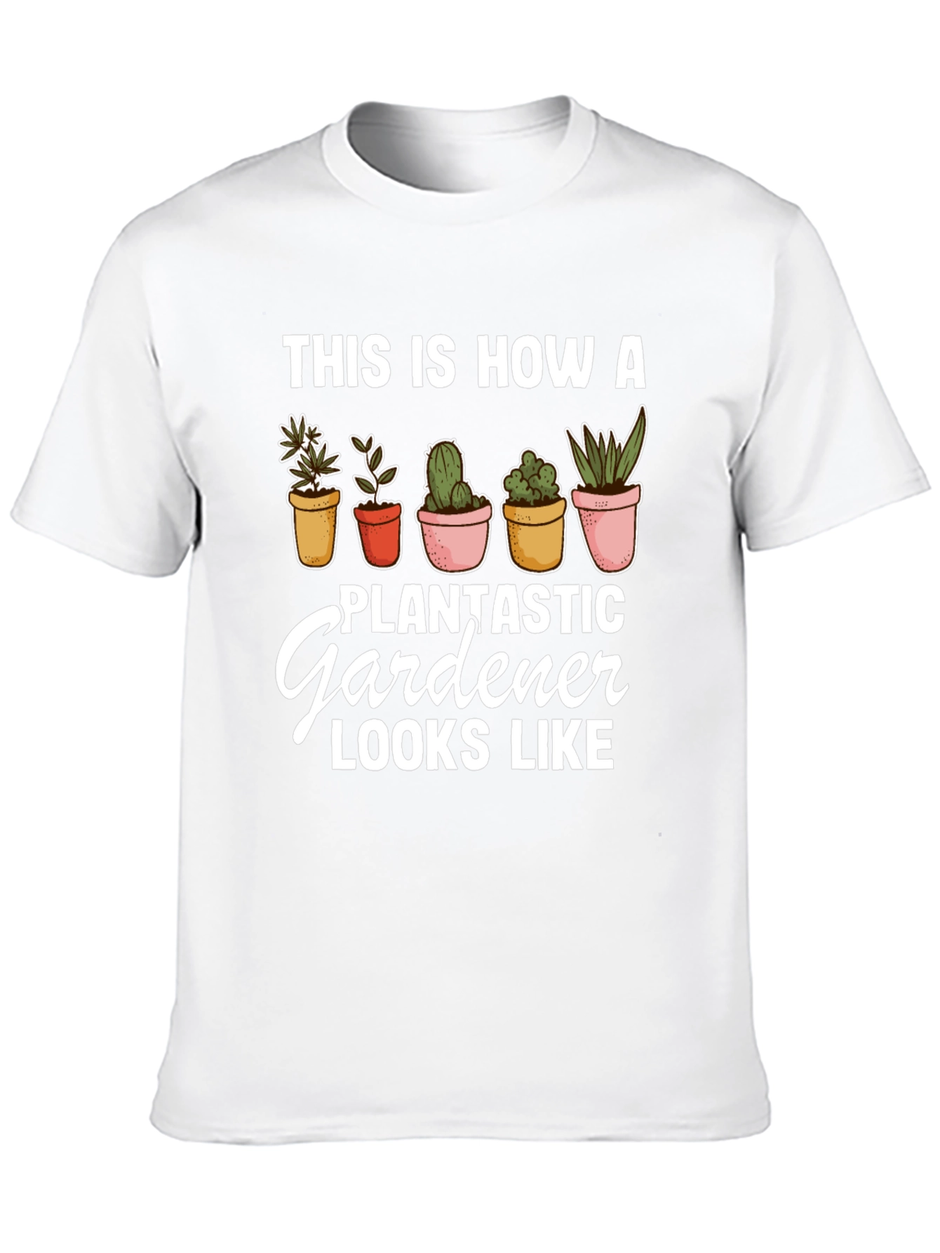 Plantastic Gardener T-Shirt - Black Graphic Tee