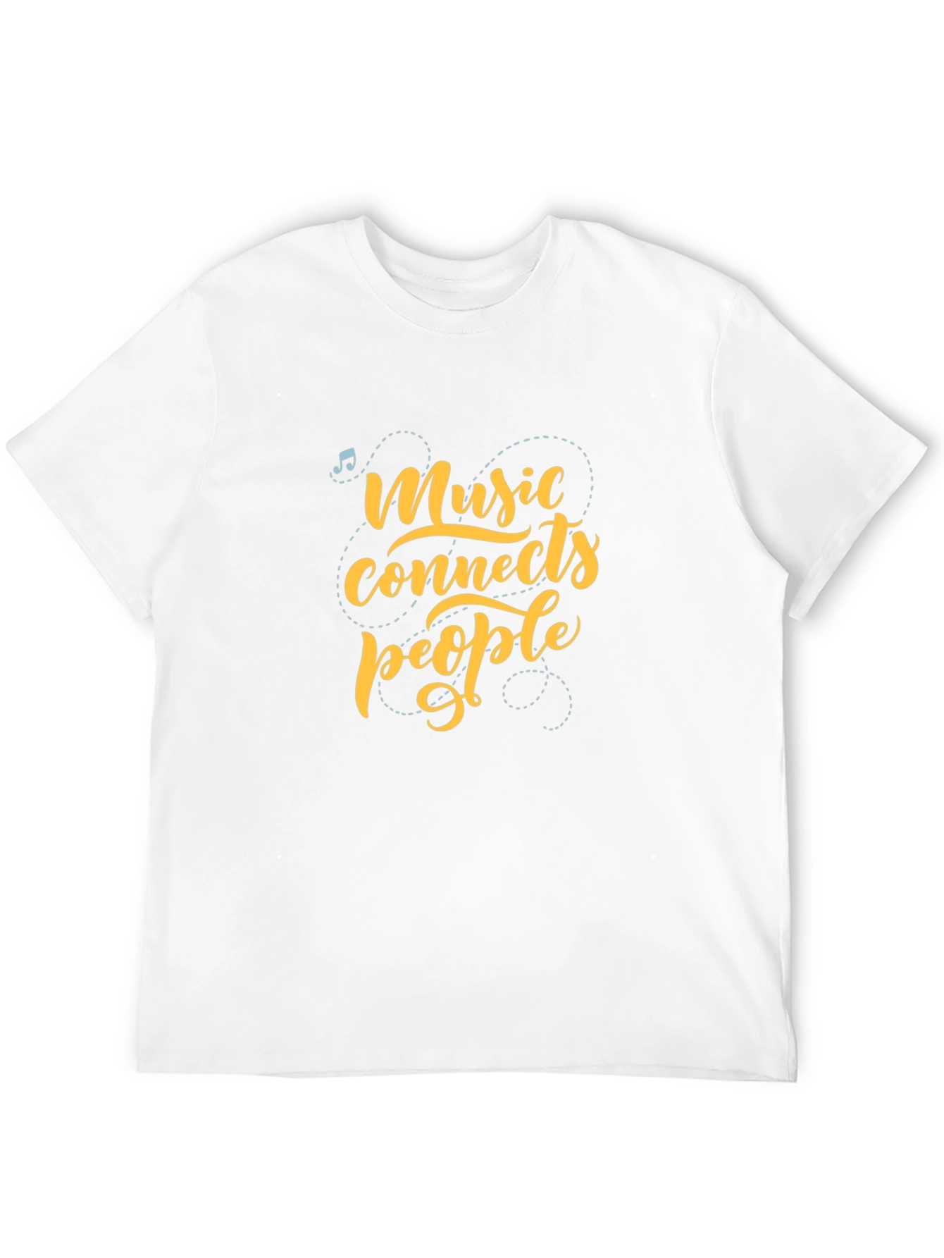 Music Connects People Graphic Tee - Black