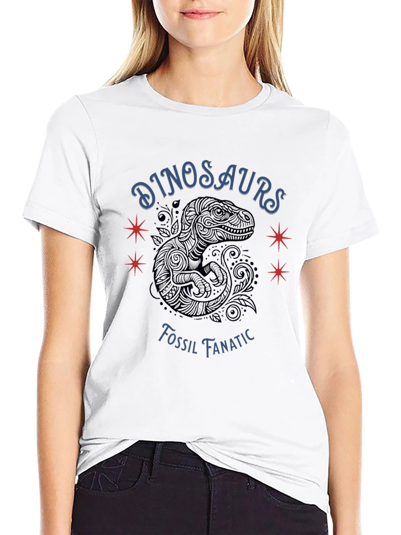 Dinosaurs Fossil Fanatic Graphic Tee