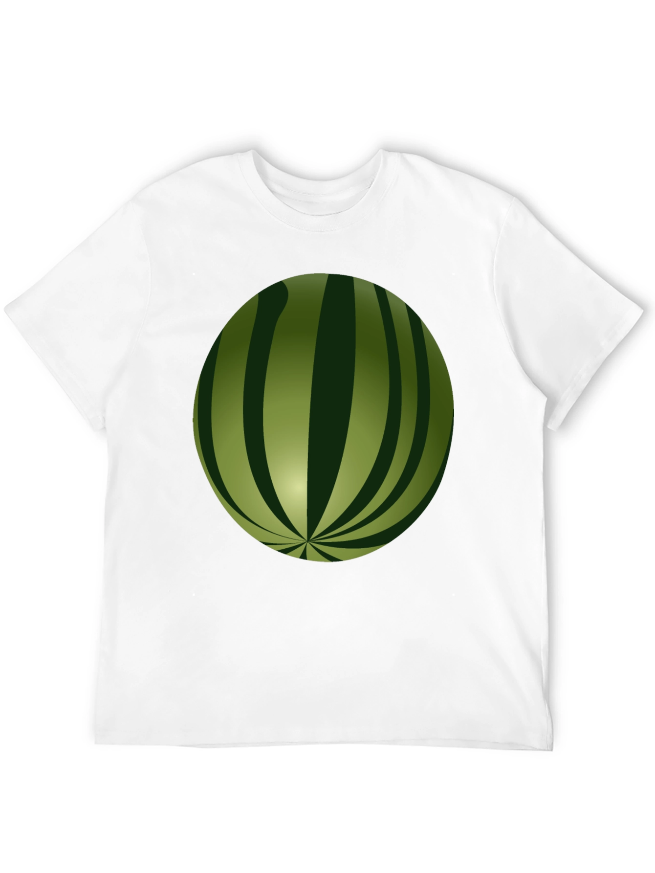 Watermelon Graphic Black T-Shirt