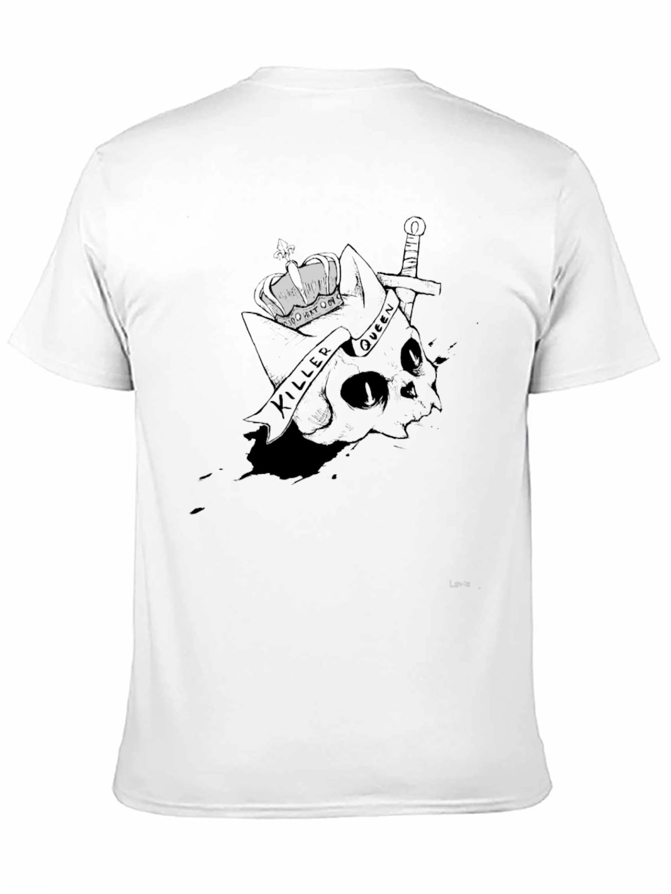 Killer Queen Graphic Tee - Black Cotton T-Shirt