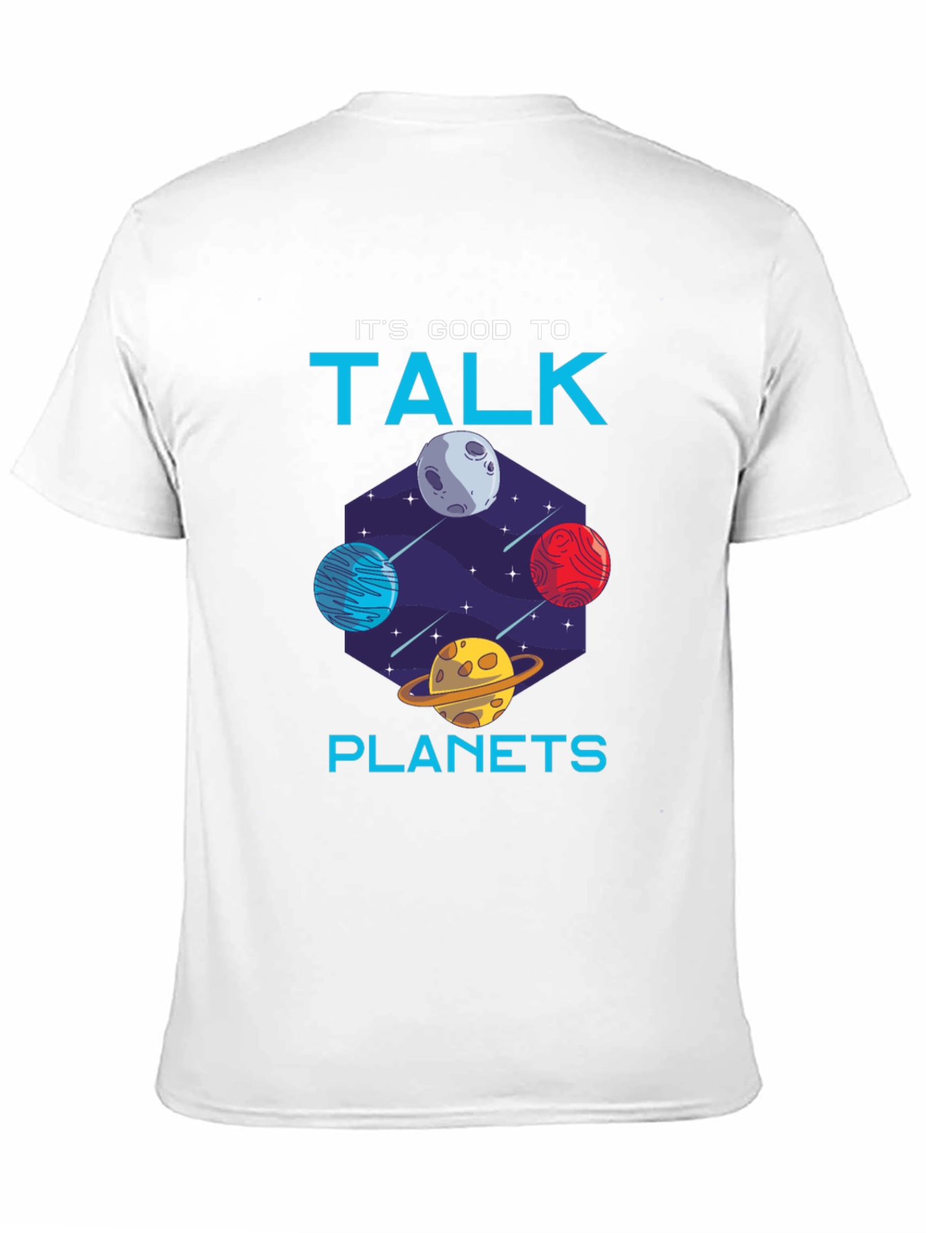 Its Good to Talk Planets Graphic Tee
