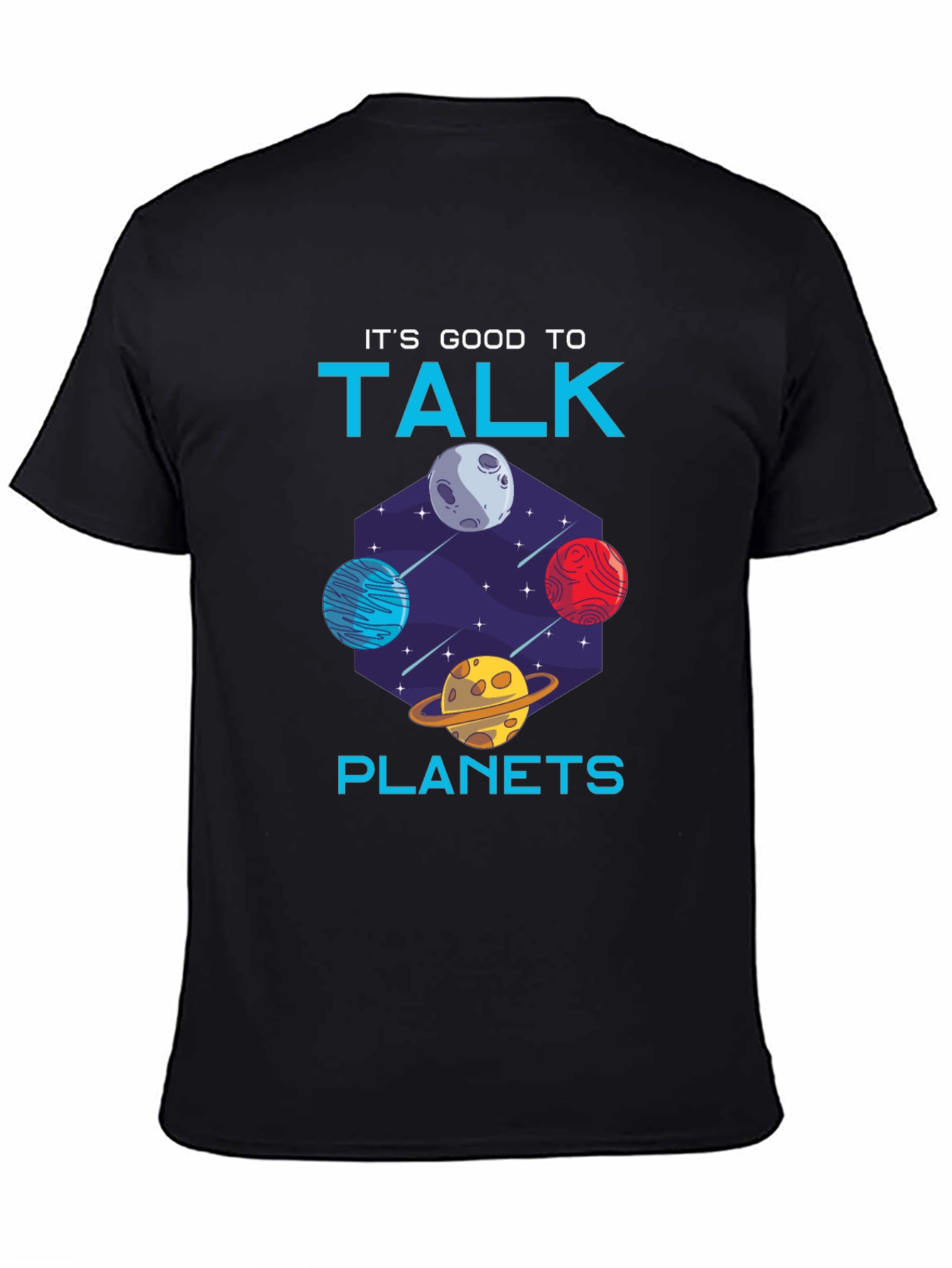 Its Good to Talk Planets Graphic Tee