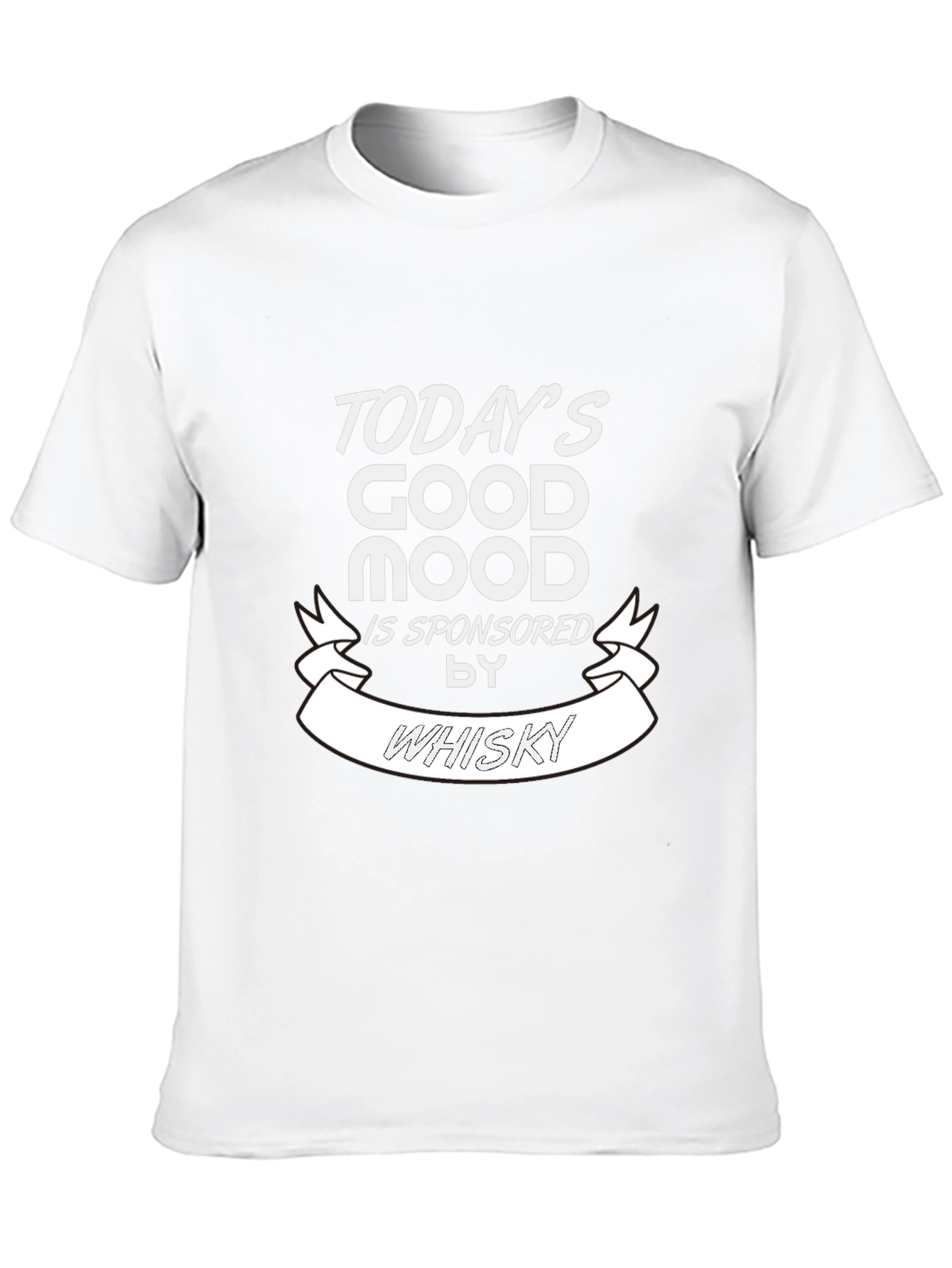 Todays Good Mood Whisky Graphic T-Shirt