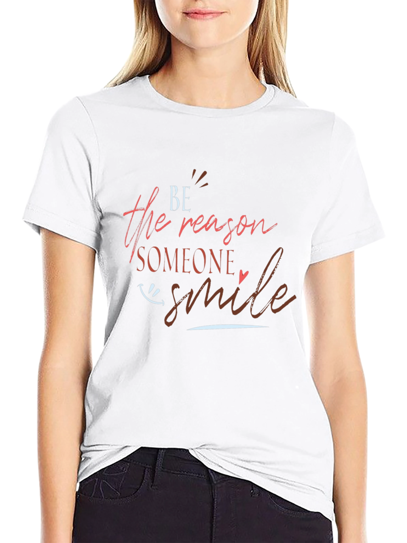 Be the Reason Smile Graphic T-Shirt
