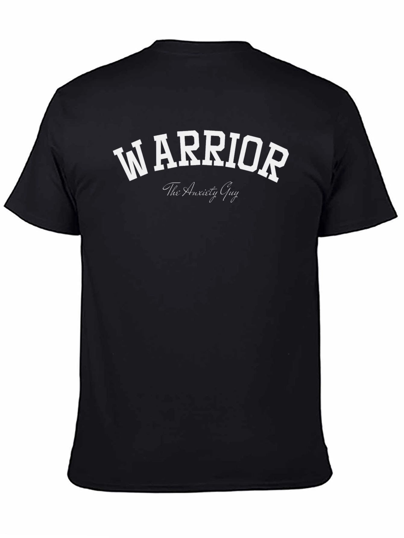 Warrior The Anxiety Guy T-Shirt - Black