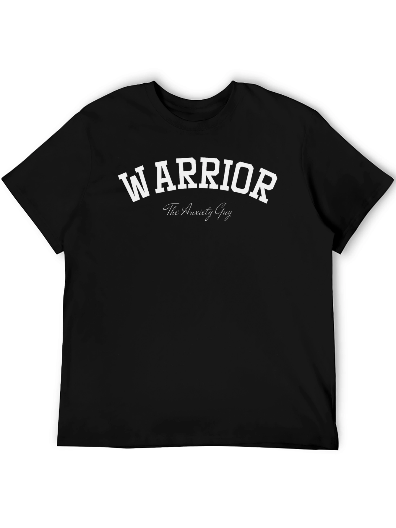 Warrior The Anxiety Guy T-Shirt - Black