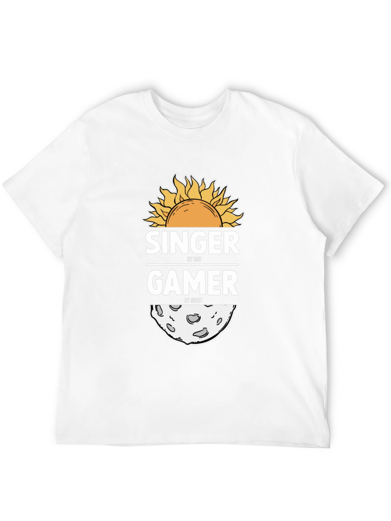 Singer By Day Gamer By Night Graphic Tee
