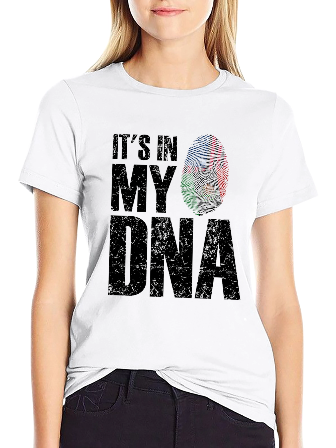 Its In My DNA T-Shirt - Mens Black Tee