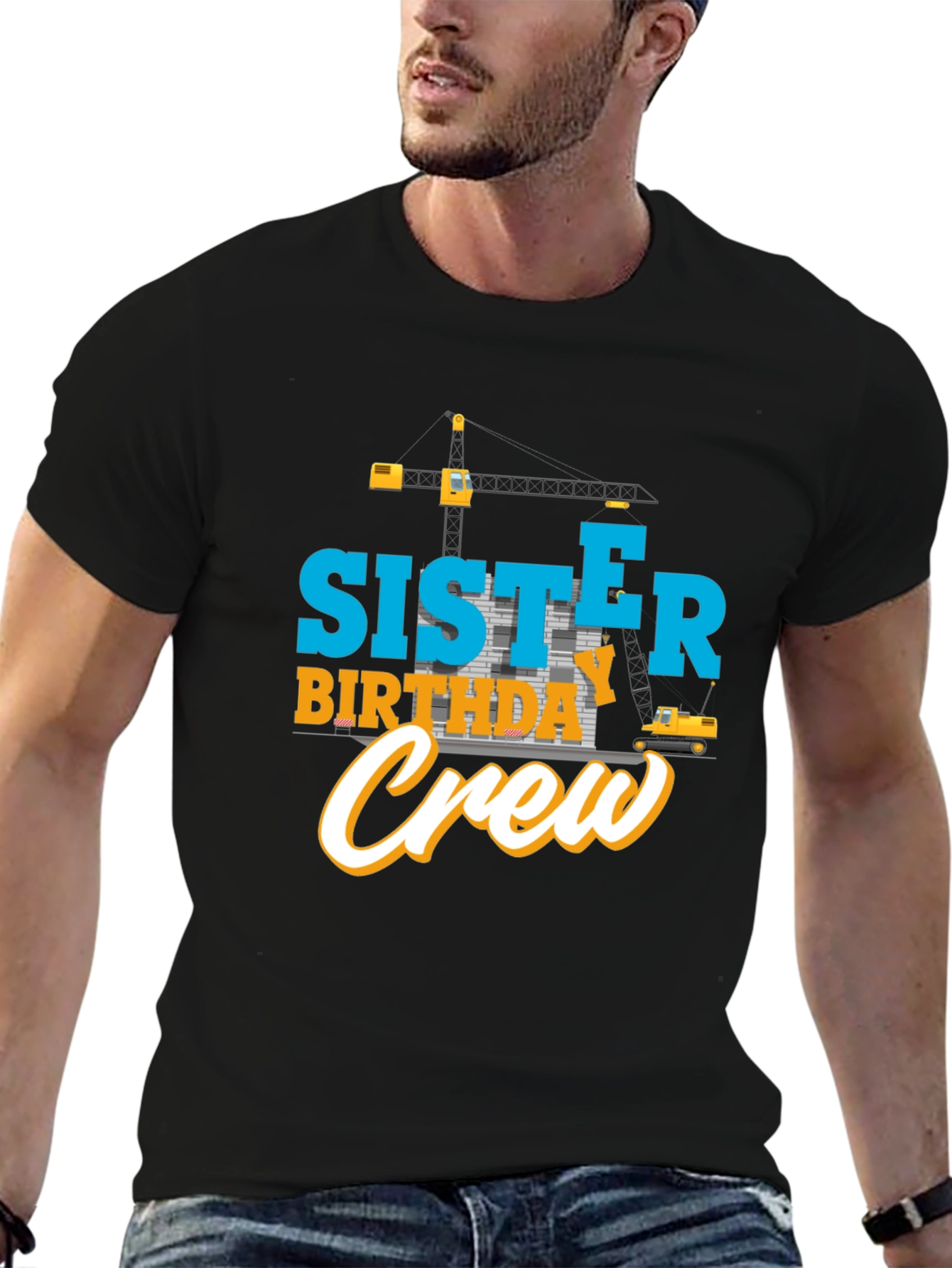 Sister Birthday Crew T-Shirt