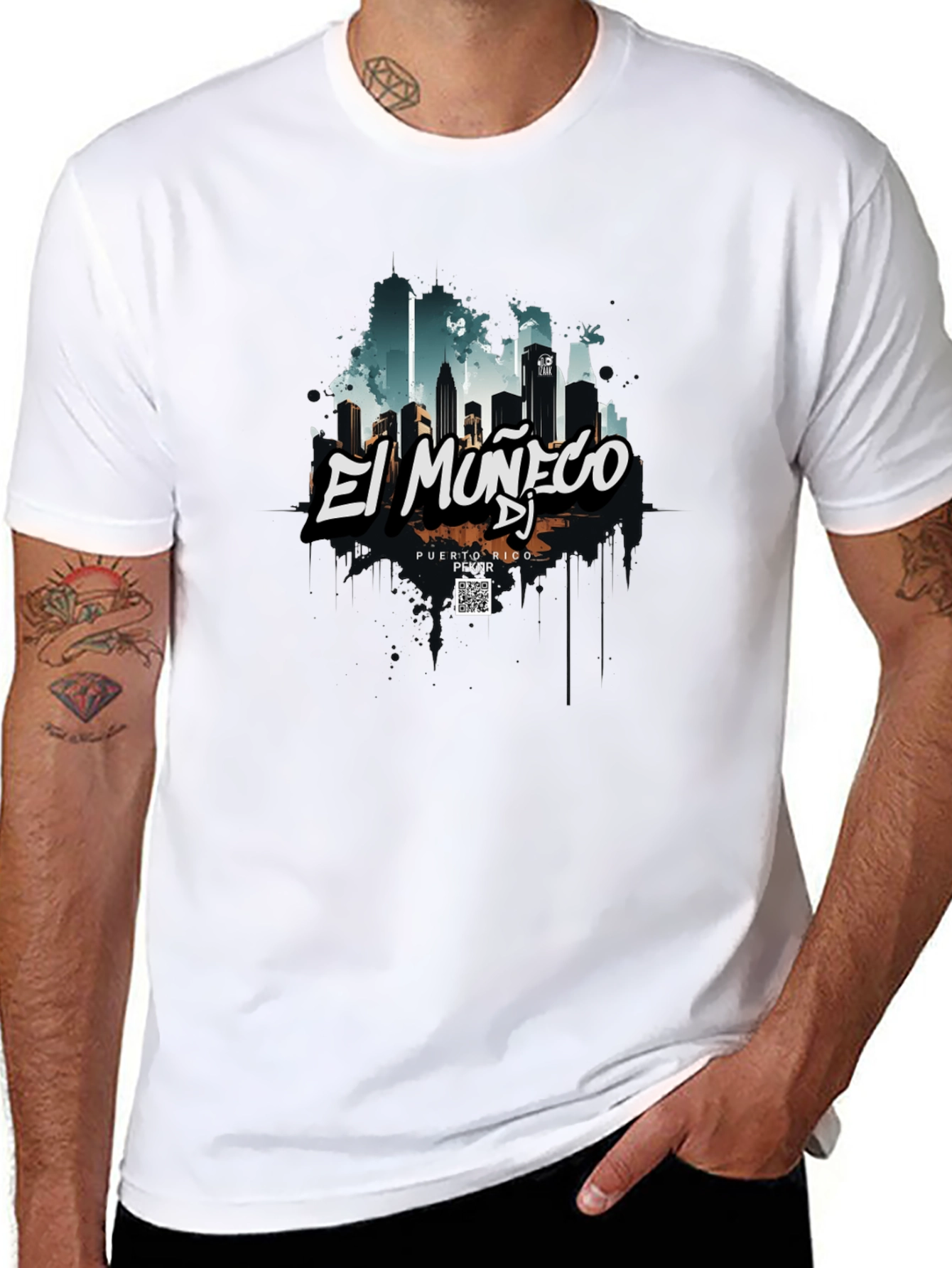 El Muneco DJ Graphic T-Shirt