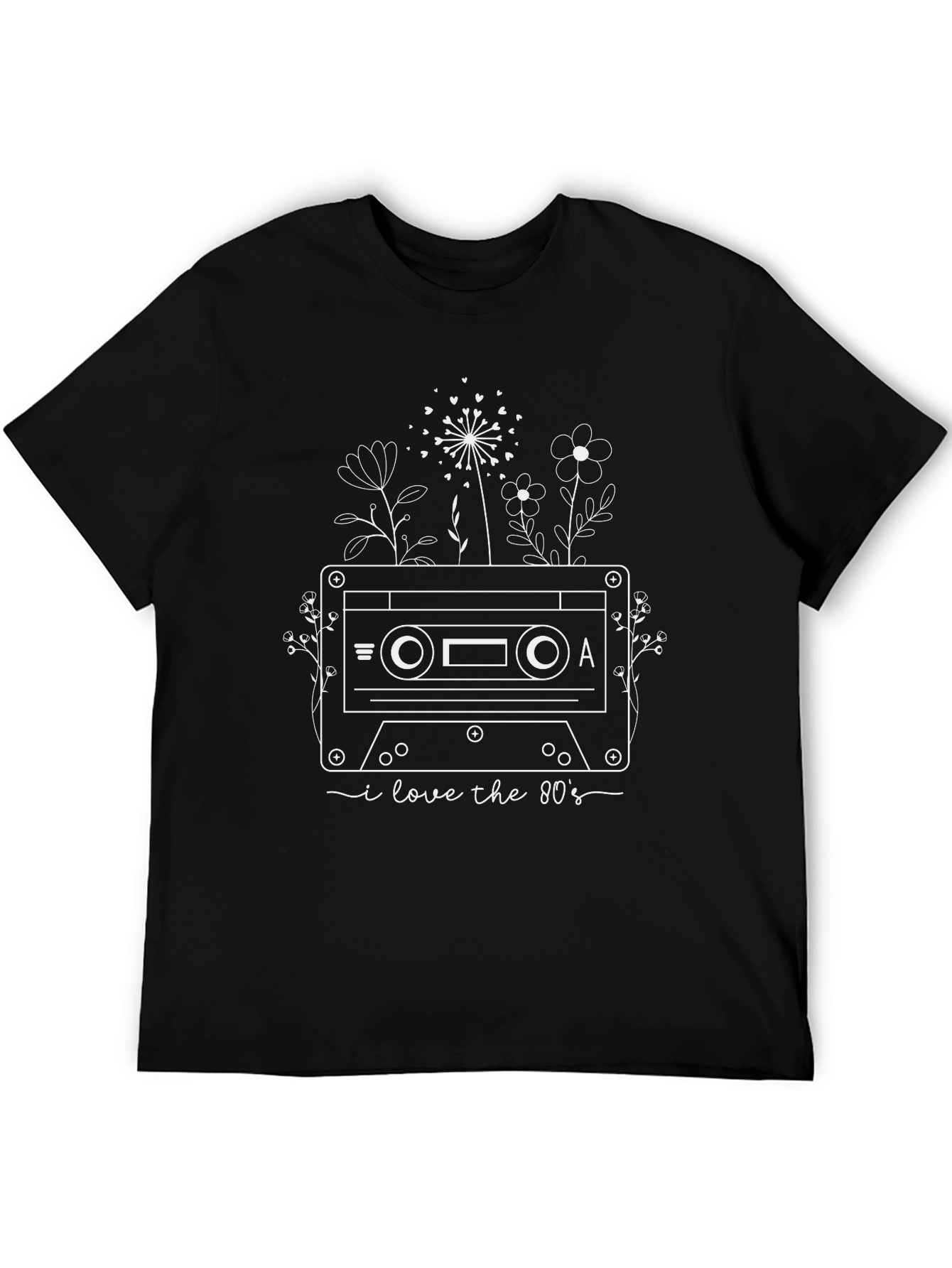 I Love the 80s Cassette Tape Graphic Tee