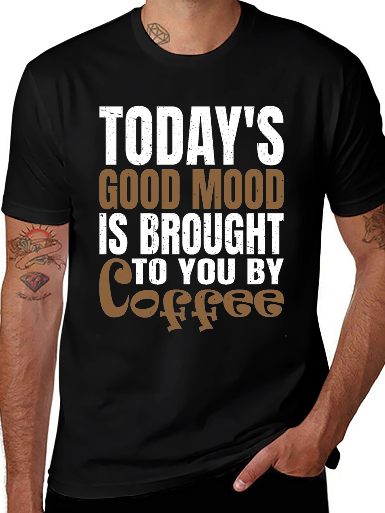 Todays Good Mood Coffee T-Shirt - Unisex
