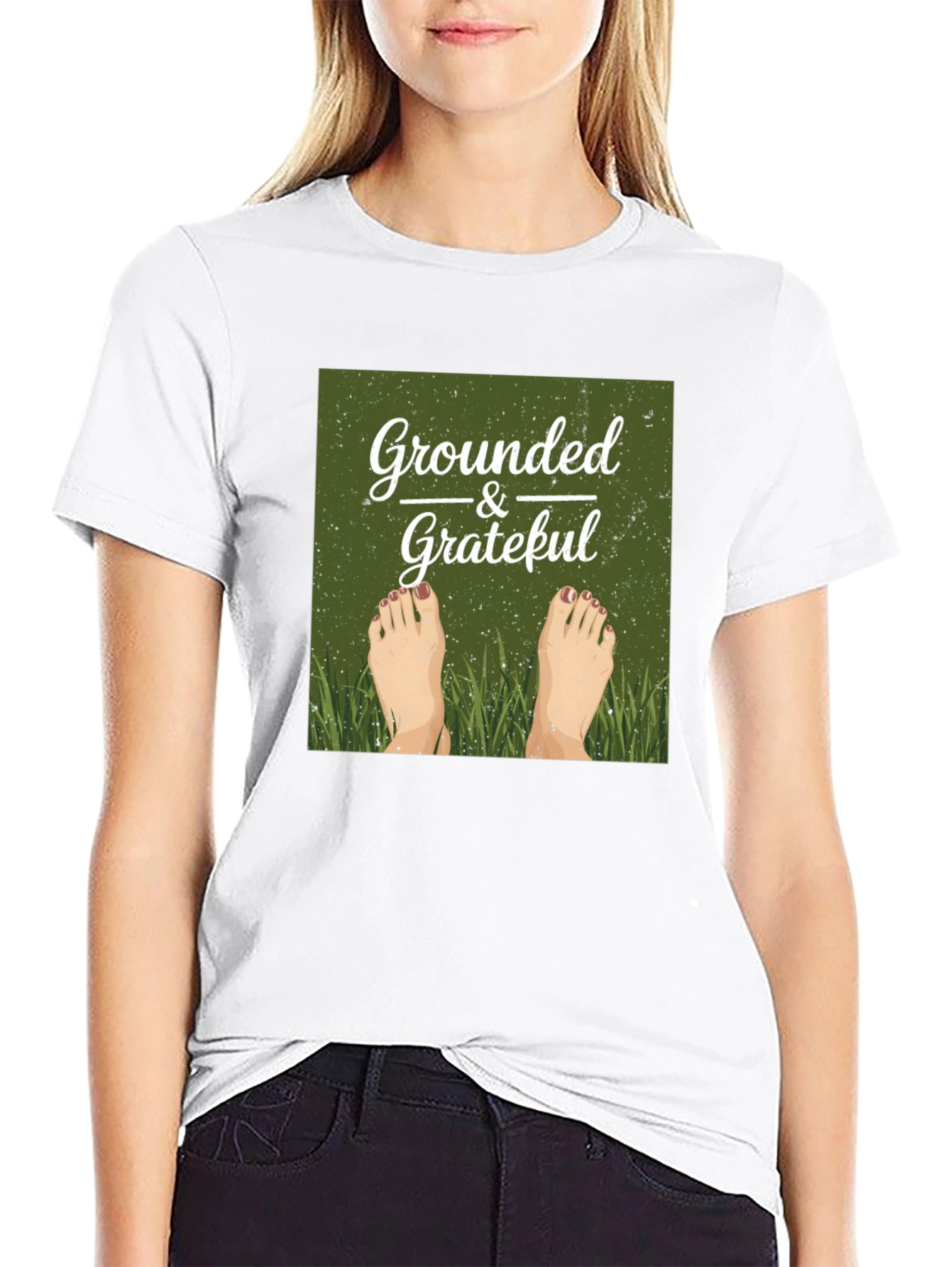 Grounded & Grateful Graphic Tee