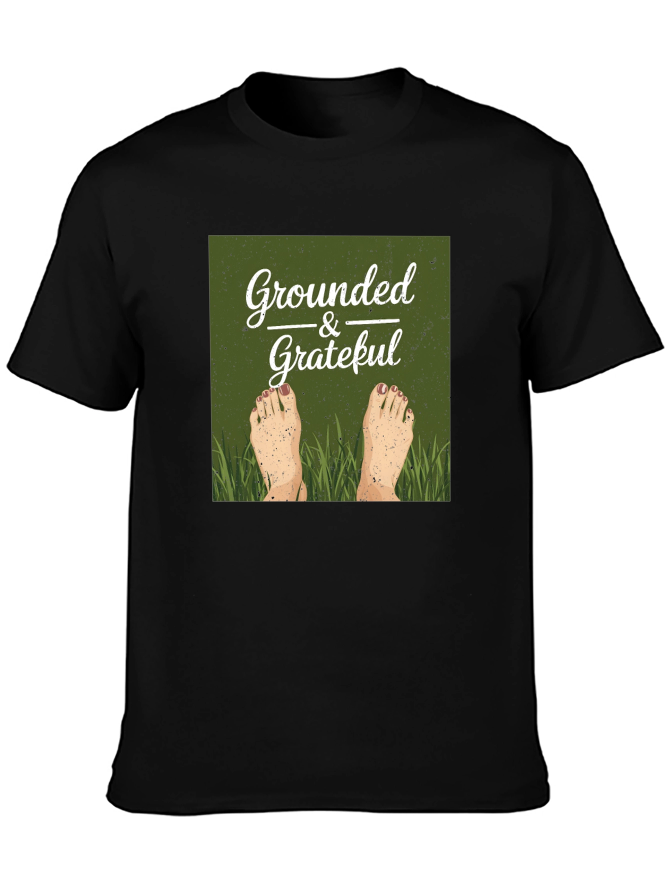 Grounded & Grateful Graphic Tee
