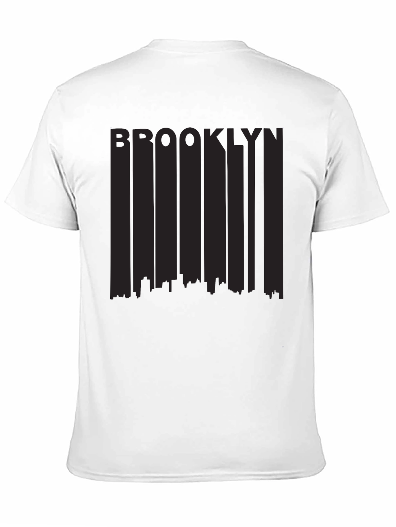 Brooklyn Skyline Graphic Tee - Black