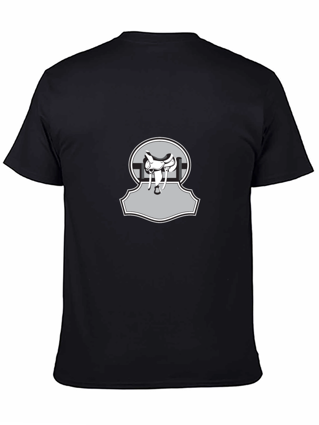 Saddle Graphic Tee - Equestrian Style