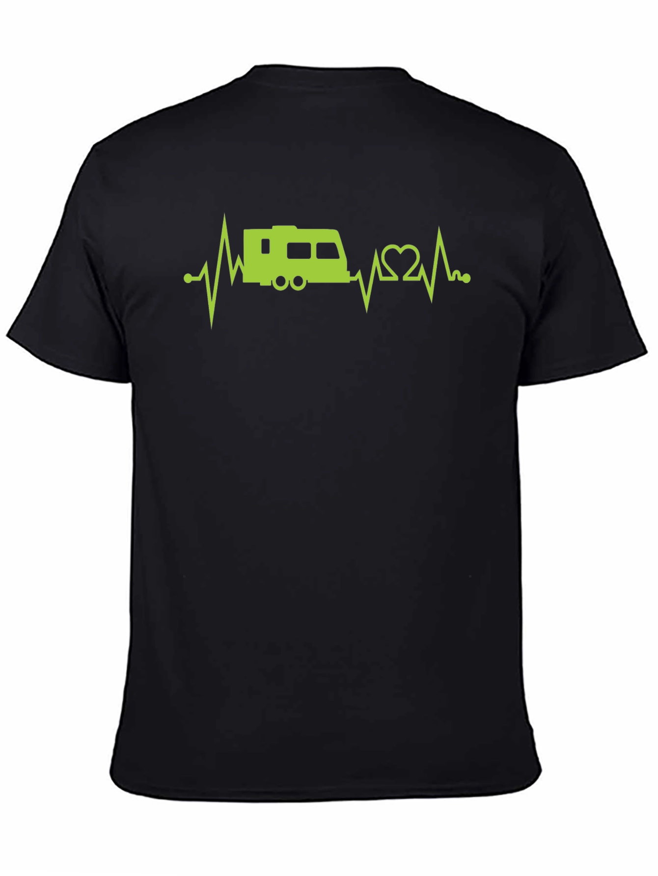 RV Heartbeat T-Shirt - Camping Lover Tee