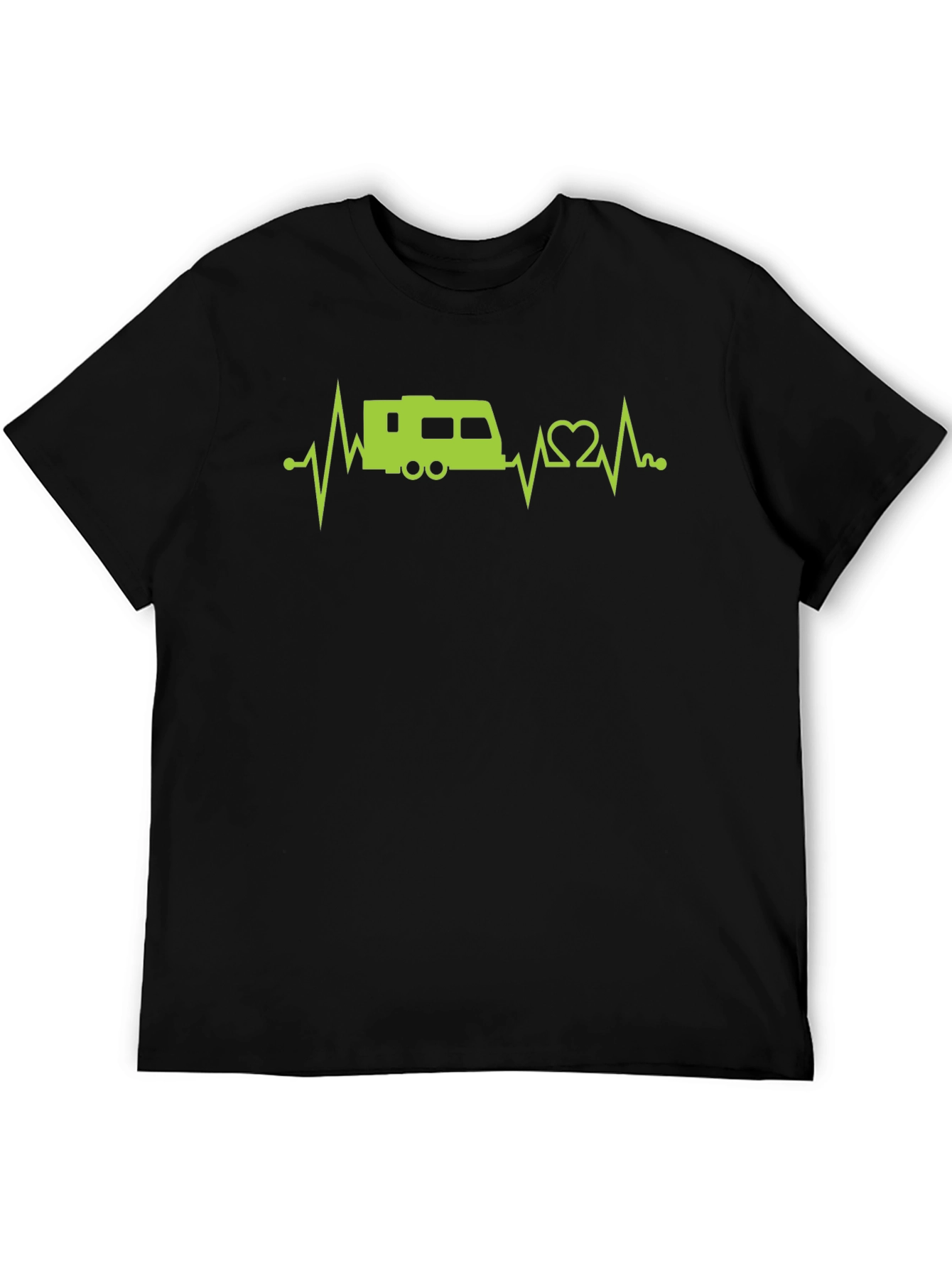 RV Heartbeat T-Shirt - Camping Lover Tee